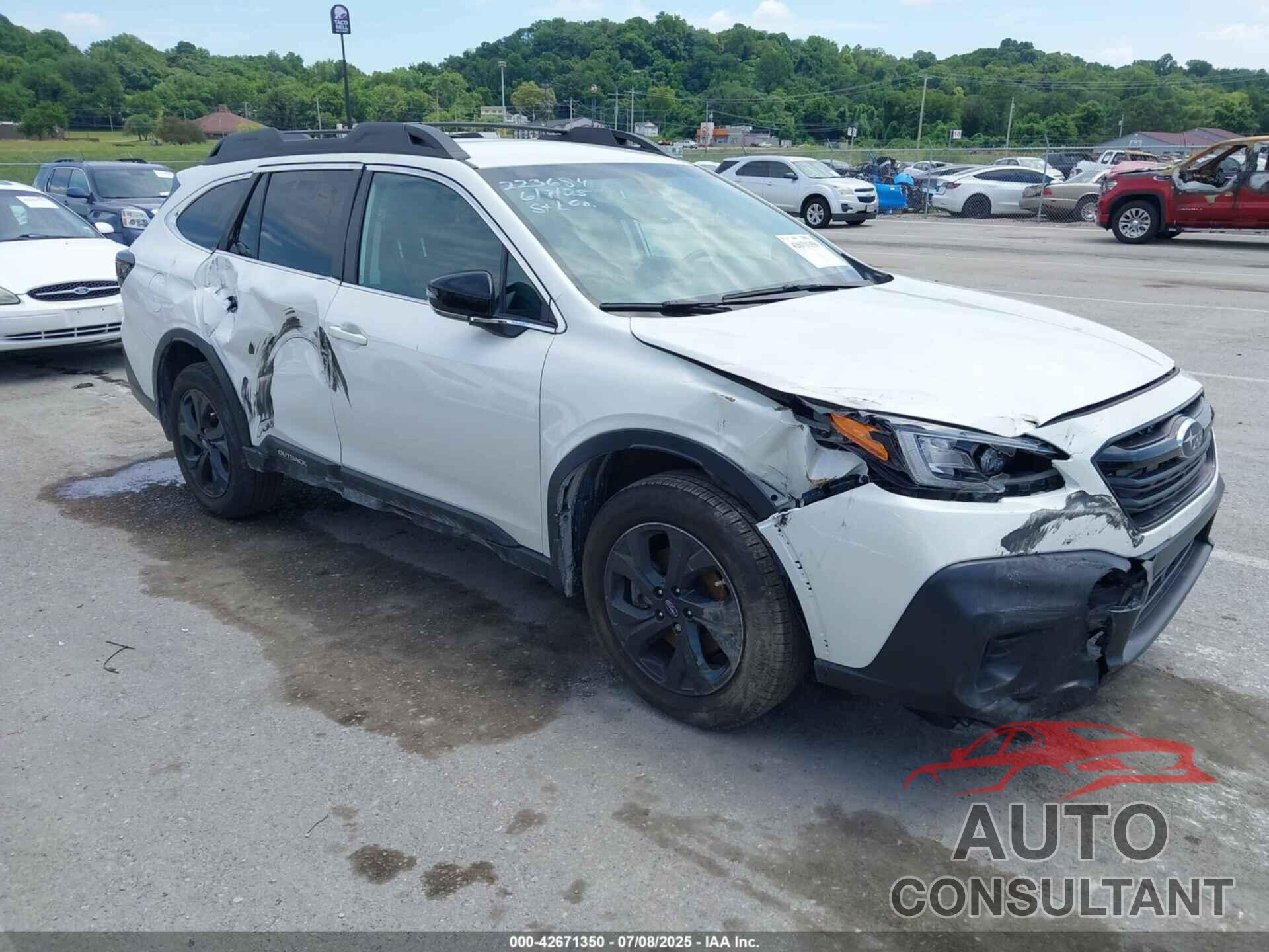 SUBARU OUTBACK 2022 - 4S4BTGJD7N3275246