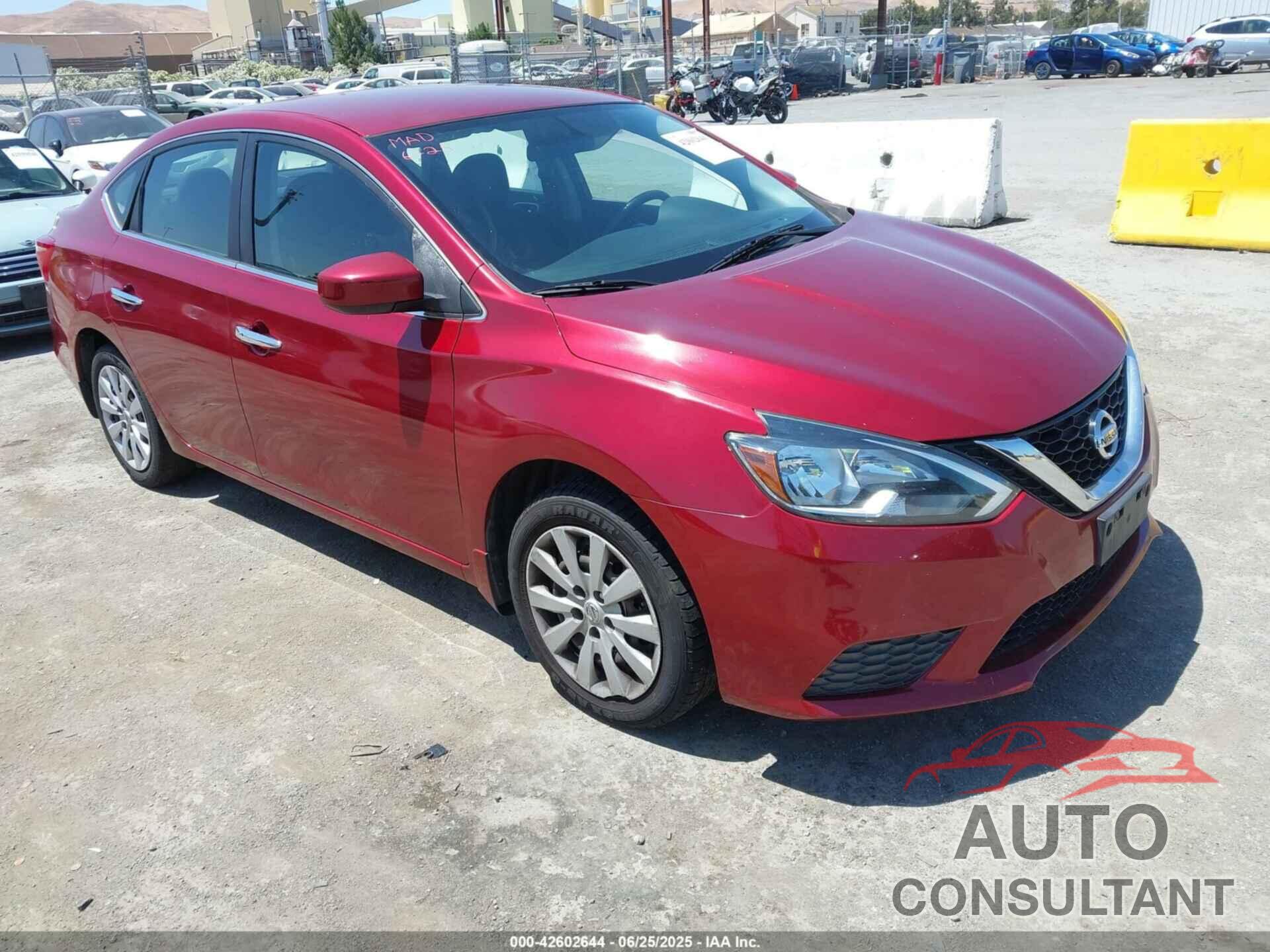 NISSAN SENTRA 2016 - 3N1AB7AP2GL651794