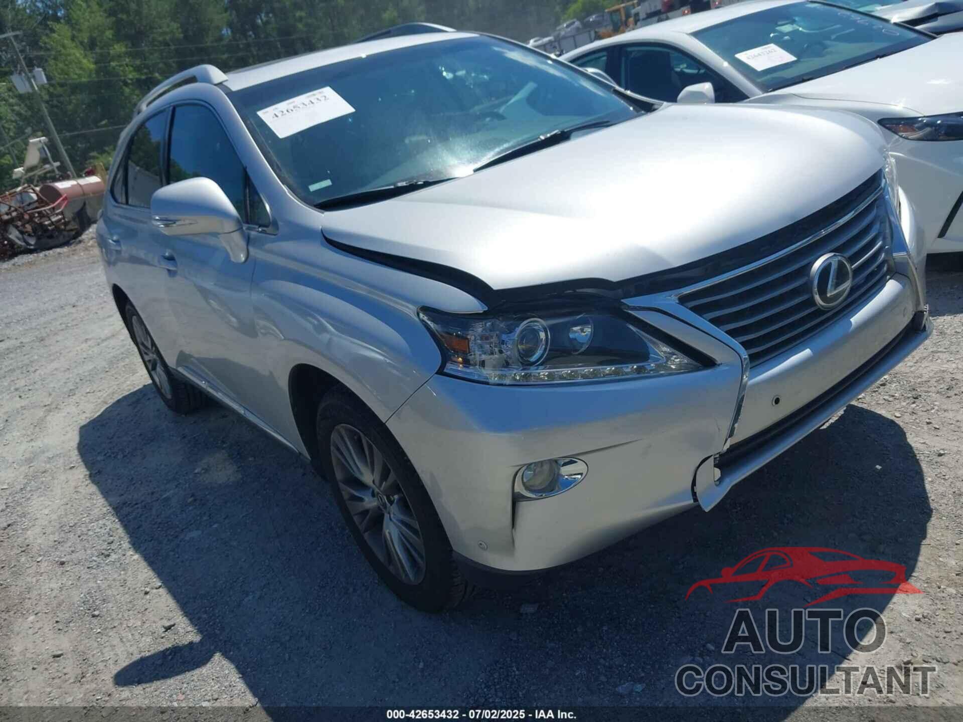LEXUS RX 350 2014 - 2T2ZK1BAXEC140160