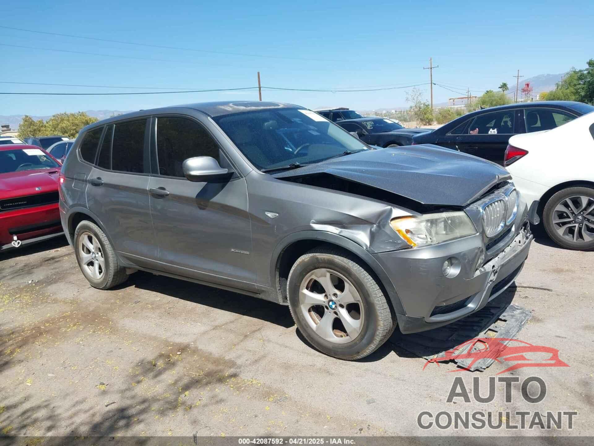 BMW X3 2011 - 5UXWX5C55BL710408