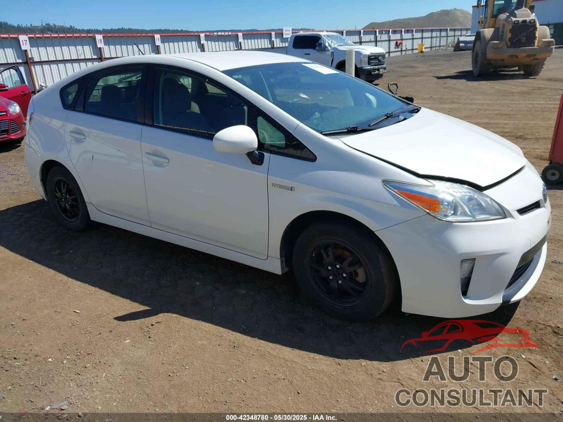TOYOTA PRIUS 2013 - JTDKN3DU7D5676429