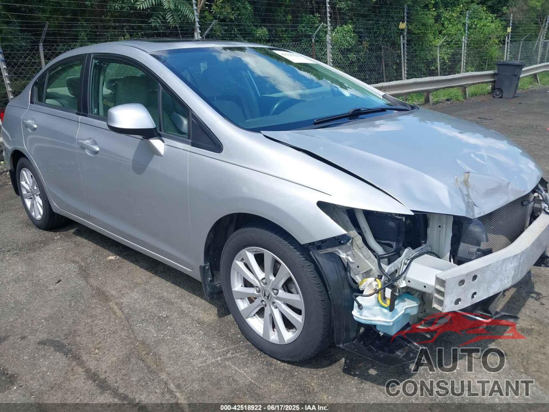 HONDA CIVIC 2012 - 2HGFB2F83CH319875