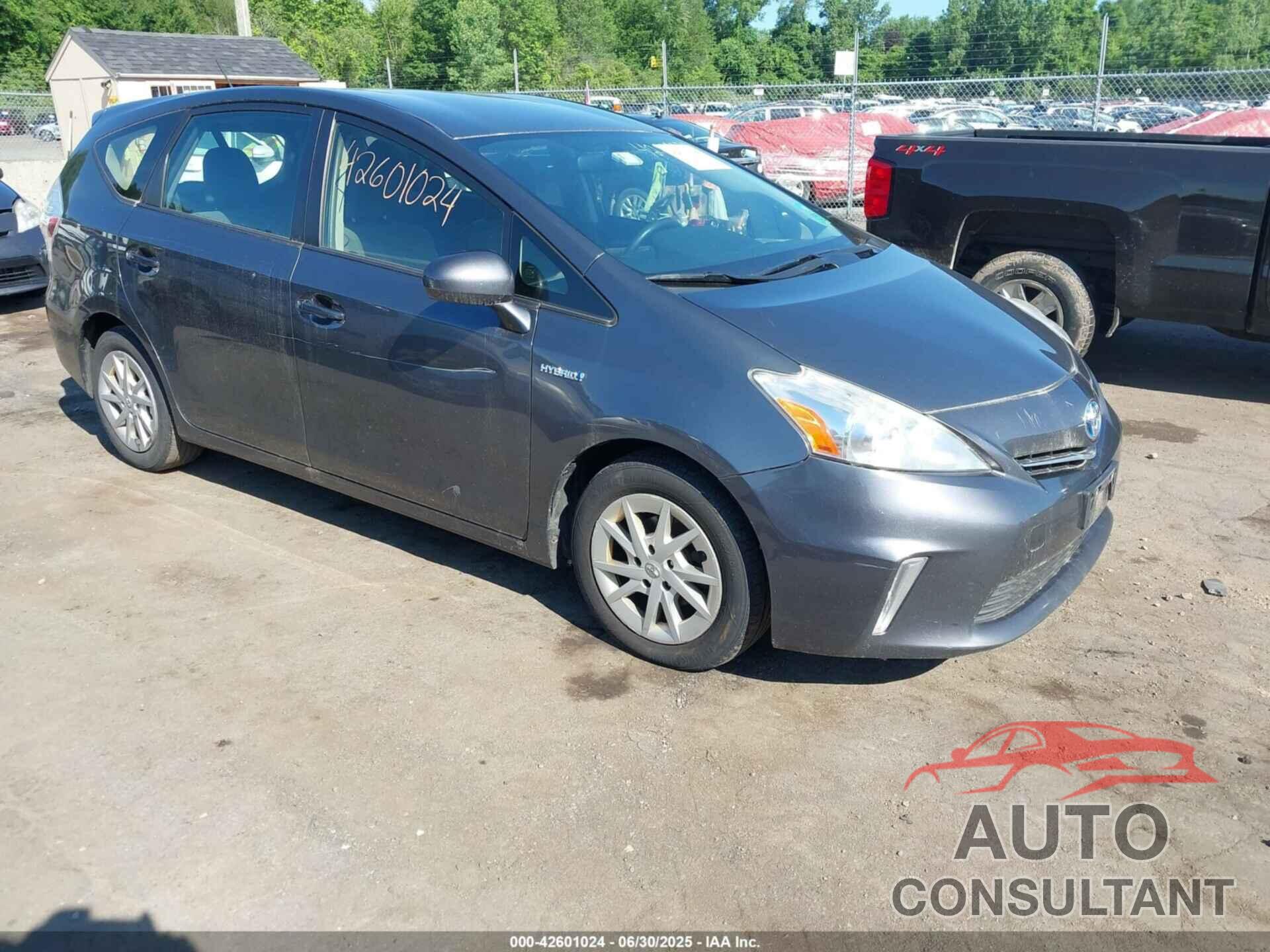 TOYOTA PRIUS V 2012 - JTDZN3EU0C3138291