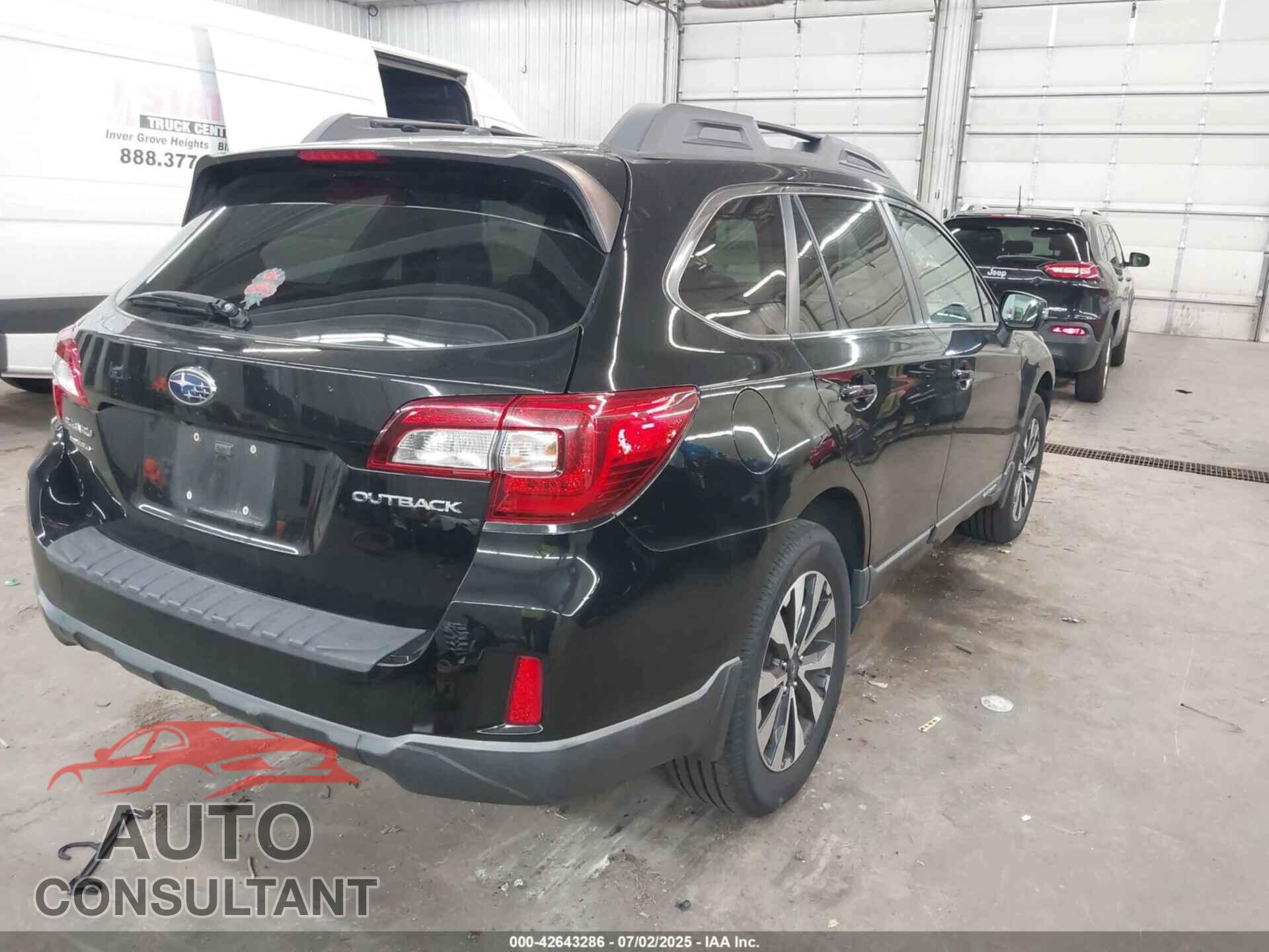 SUBARU OUTBACK 2015 - 4S4BSBJC5F3250313