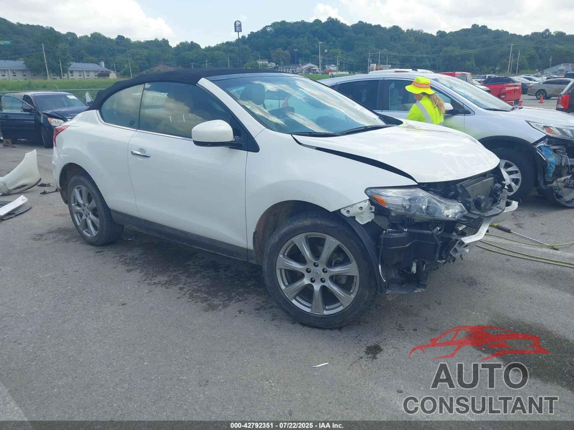 NISSAN MURANO CROSSCABRIOLET 2014 - JN8AZ1FY8EW300911