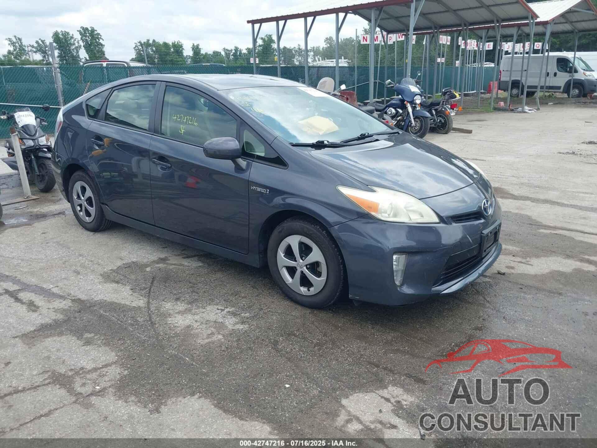 TOYOTA PRIUS 2013 - JTDKN3DU9D5543056