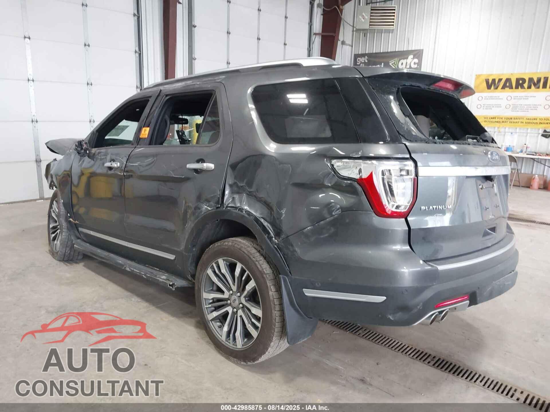 FORD EXPLORER 2018 - 1FM5K8HT6JGB65598