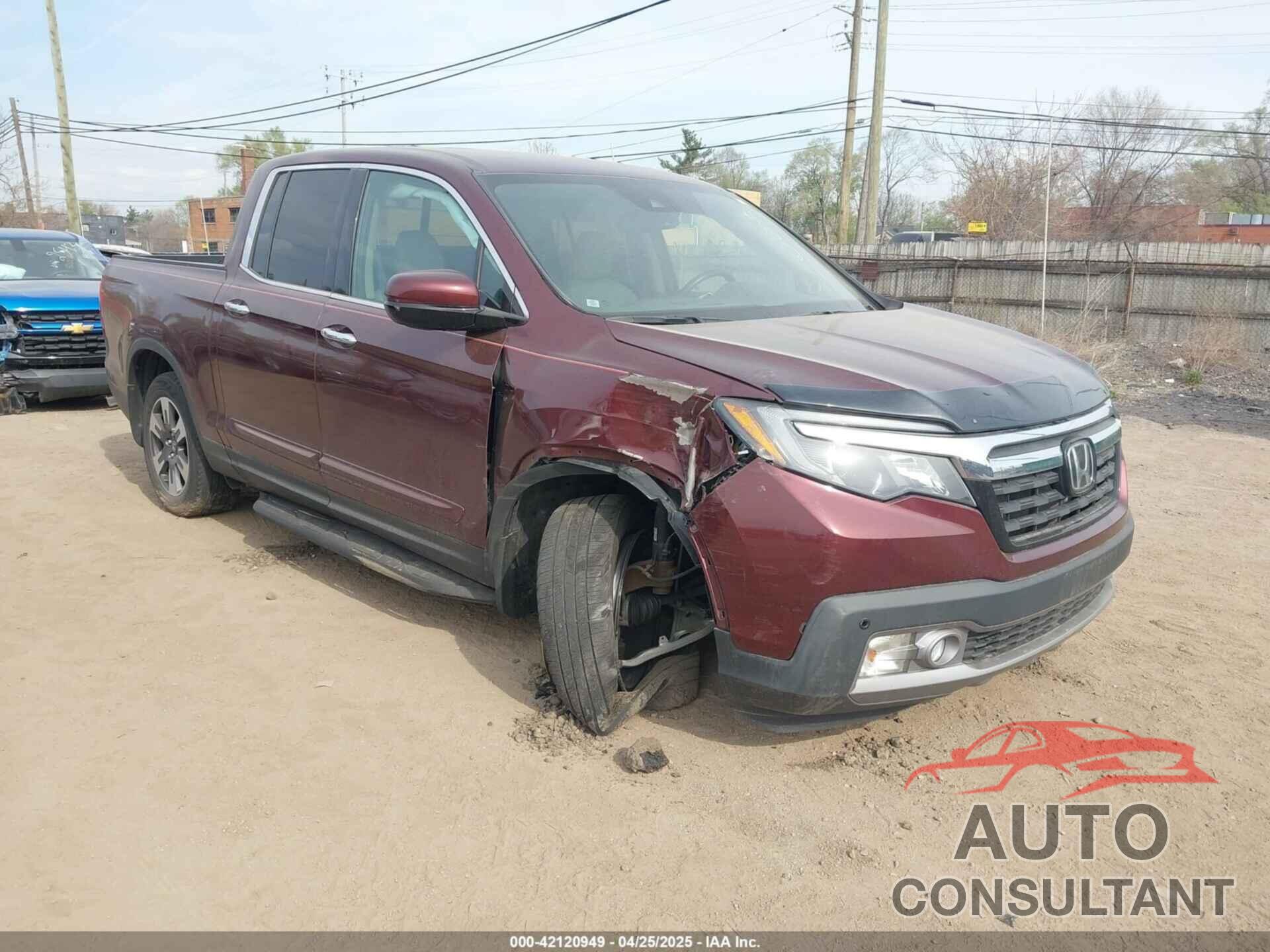 HONDA RIDGELINE 2018 - 5FPYK3F76JB004521