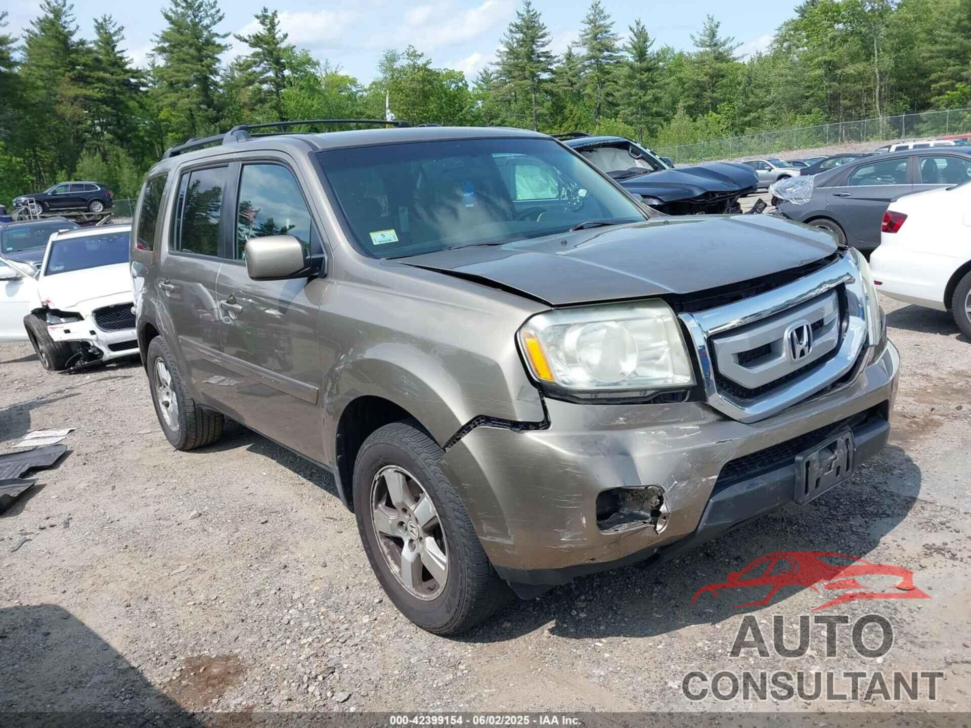 HONDA PILOT 2010 - 5FNYF4H4XAB035938