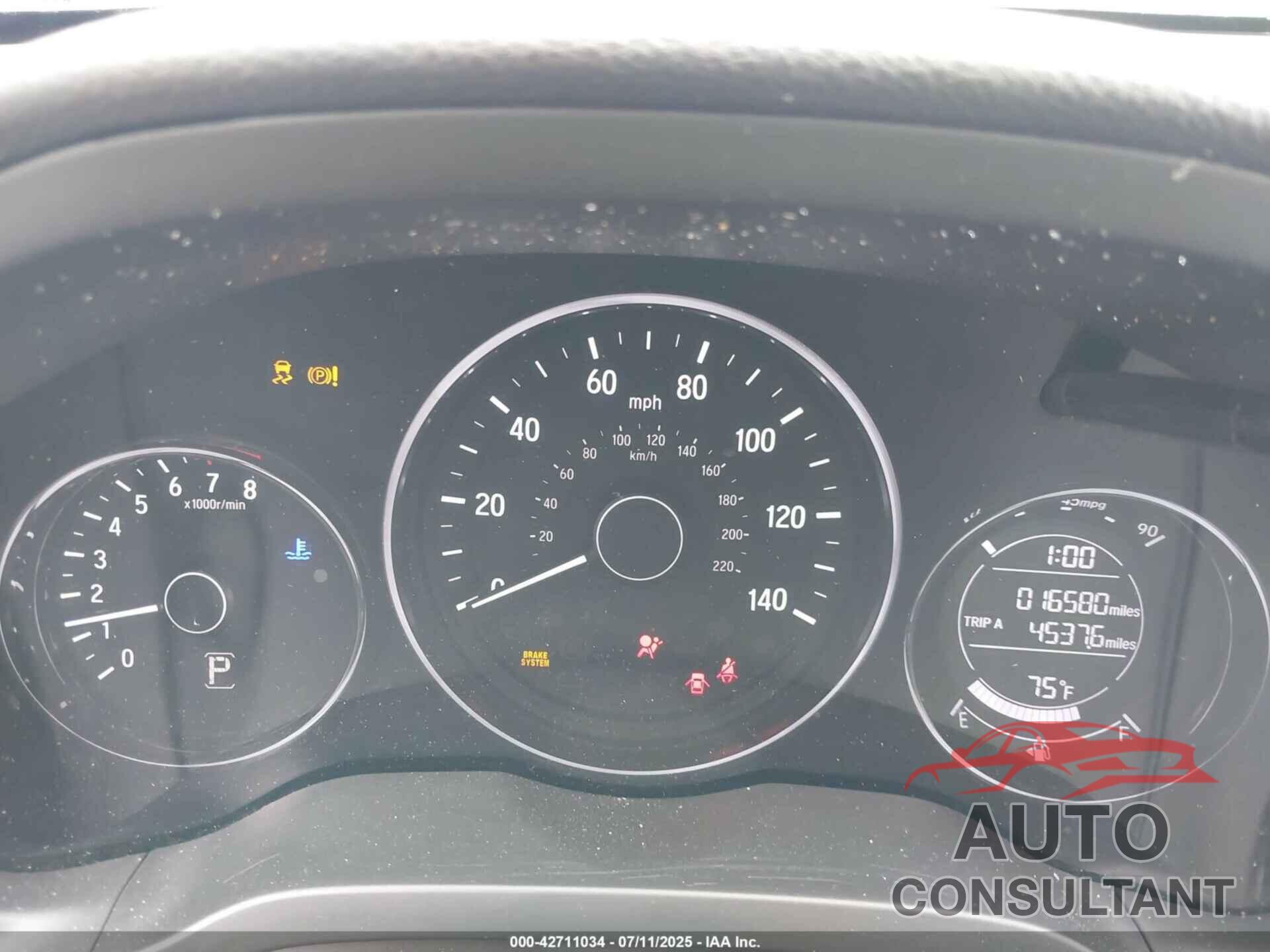 HONDA HR-V 2022 - 3CZRU6H35NM733527