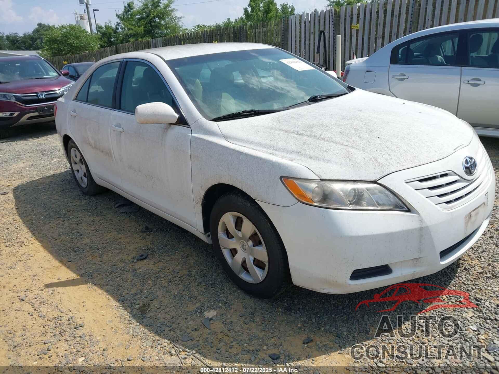 TOYOTA CAMRY 2009 - 4T4BE46K99R073272