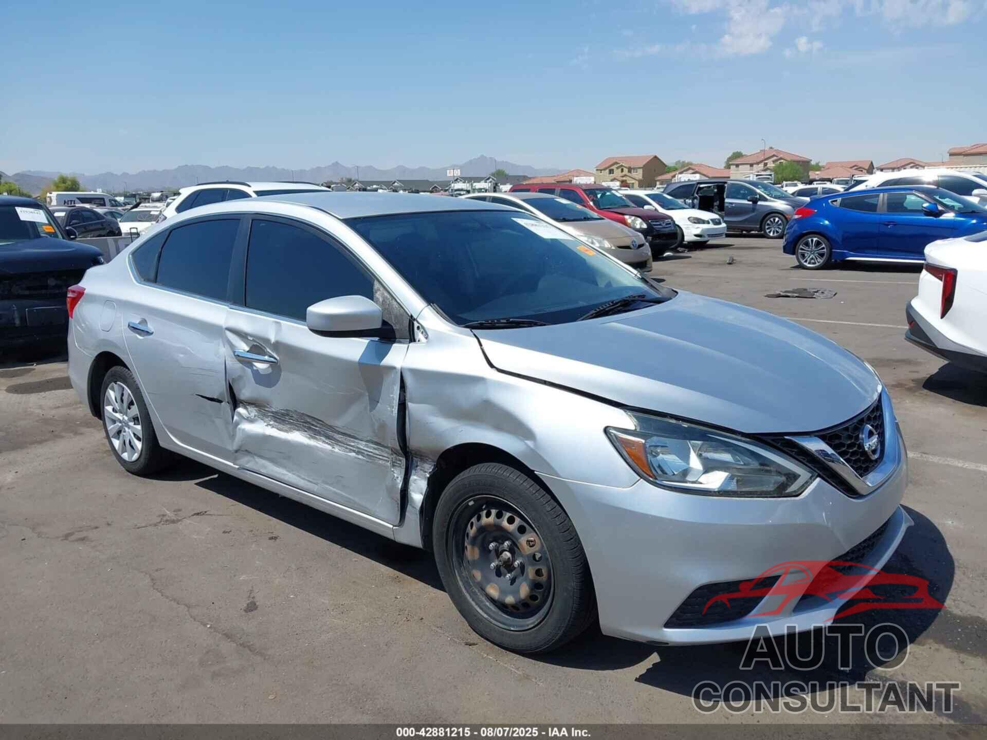 NISSAN SENTRA 2017 - 3N1AB7APXHY387437