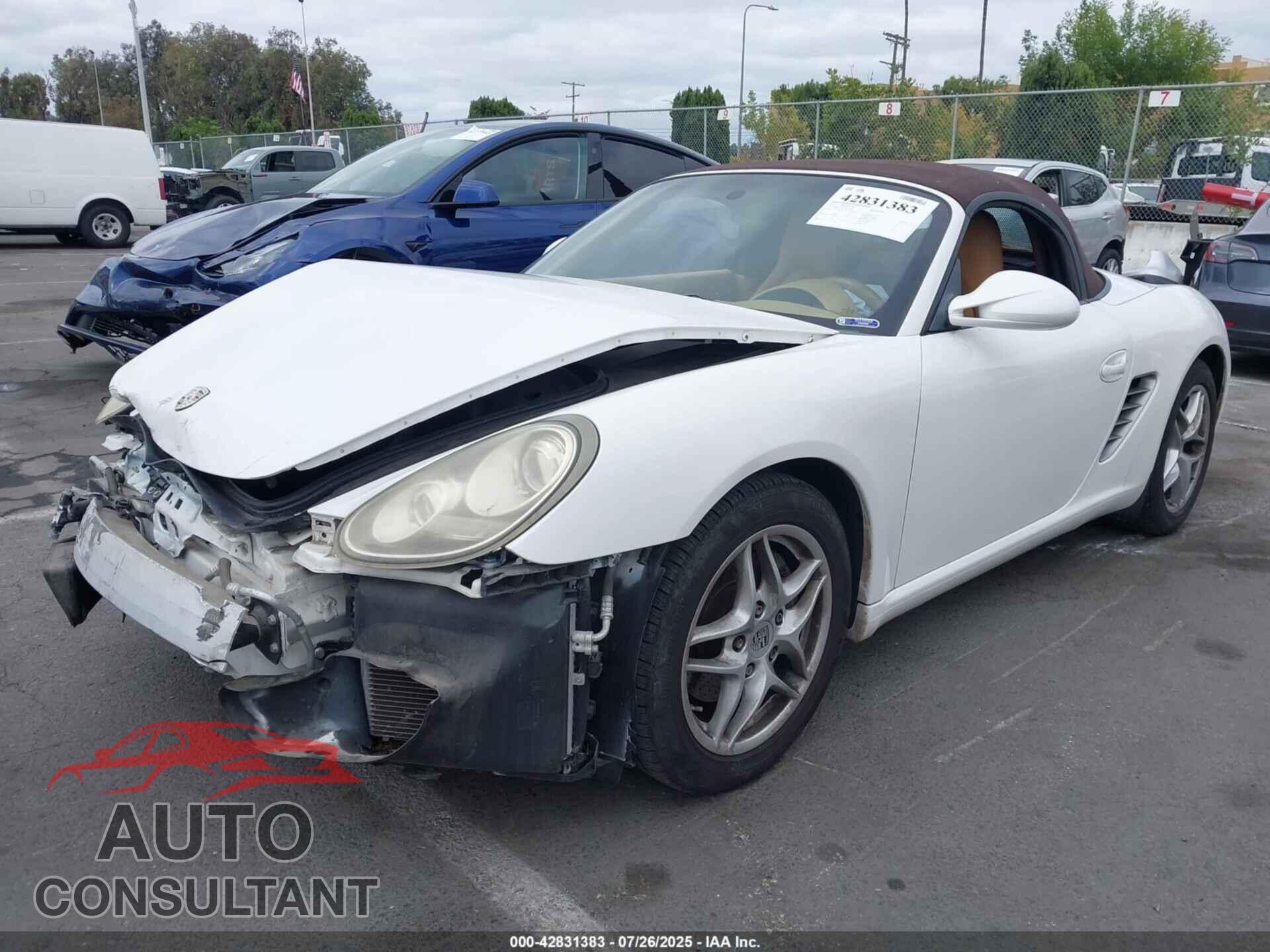 PORSCHE BOXSTER 2012 - WP0CA2A87CS710225