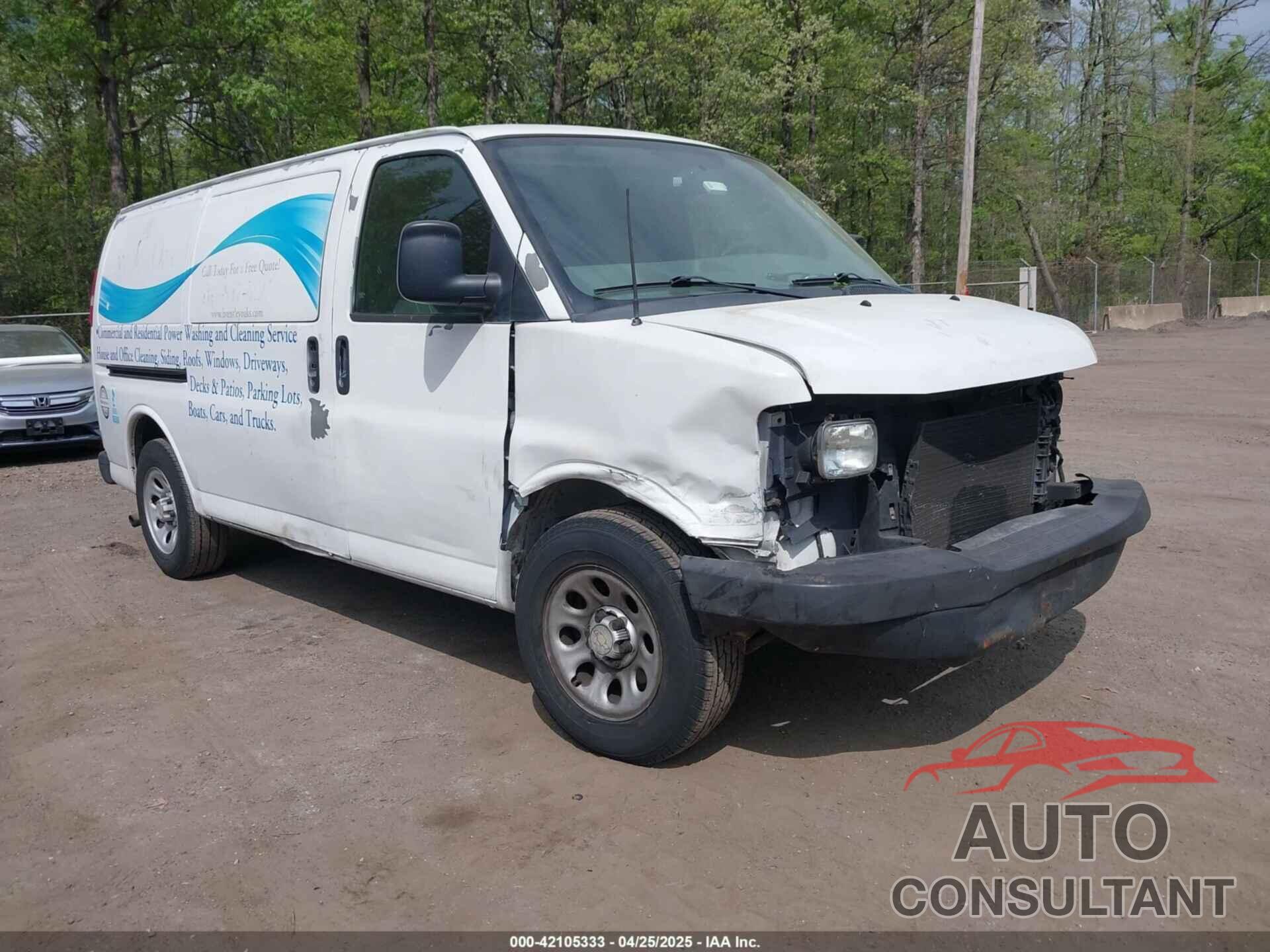 CHEVROLET EXPRESS 1500 2010 - 1GCUGADX7A1171480