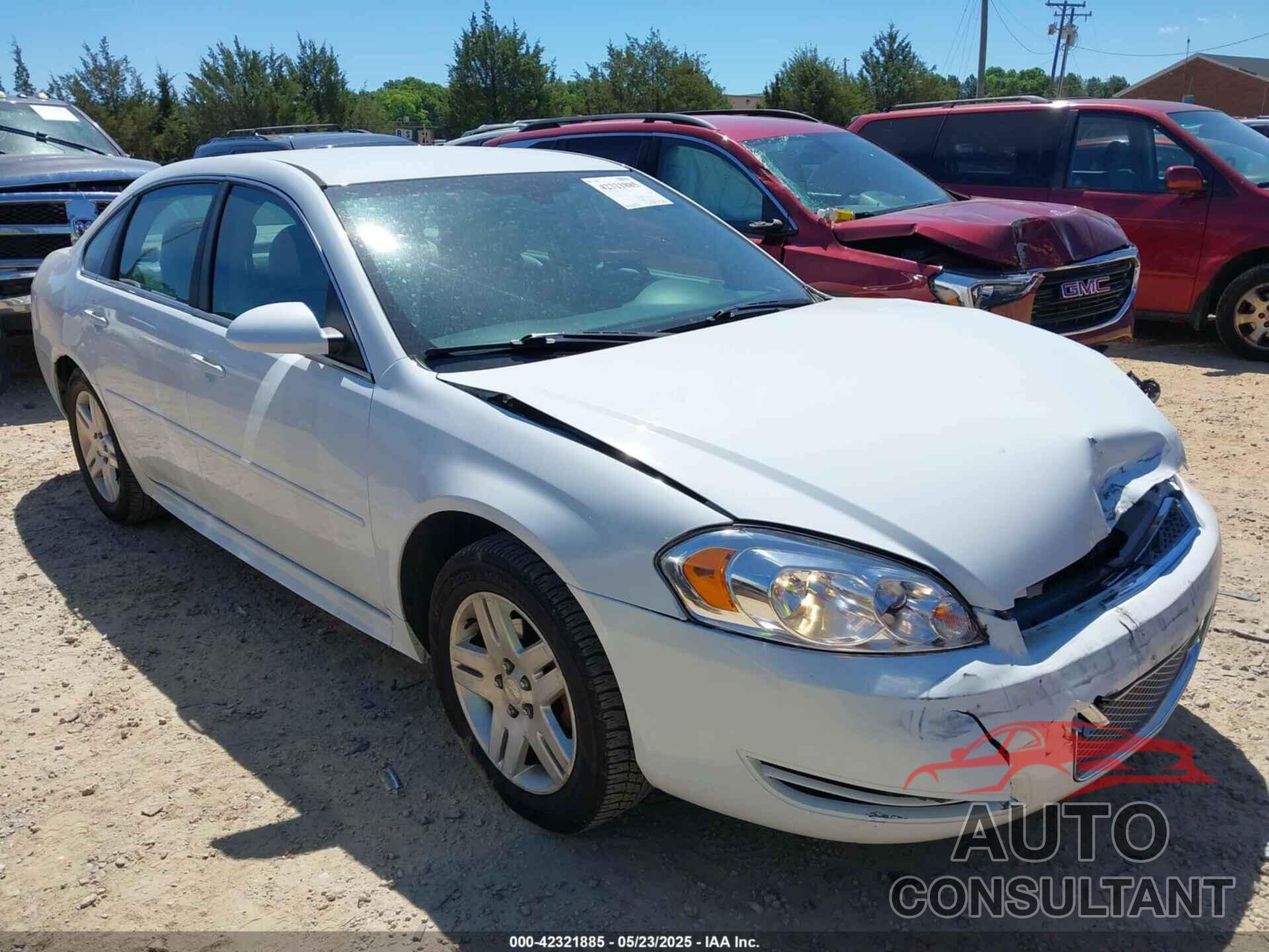 CHEVROLET IMPALA 2013 - 2G1WG5E36D1230716