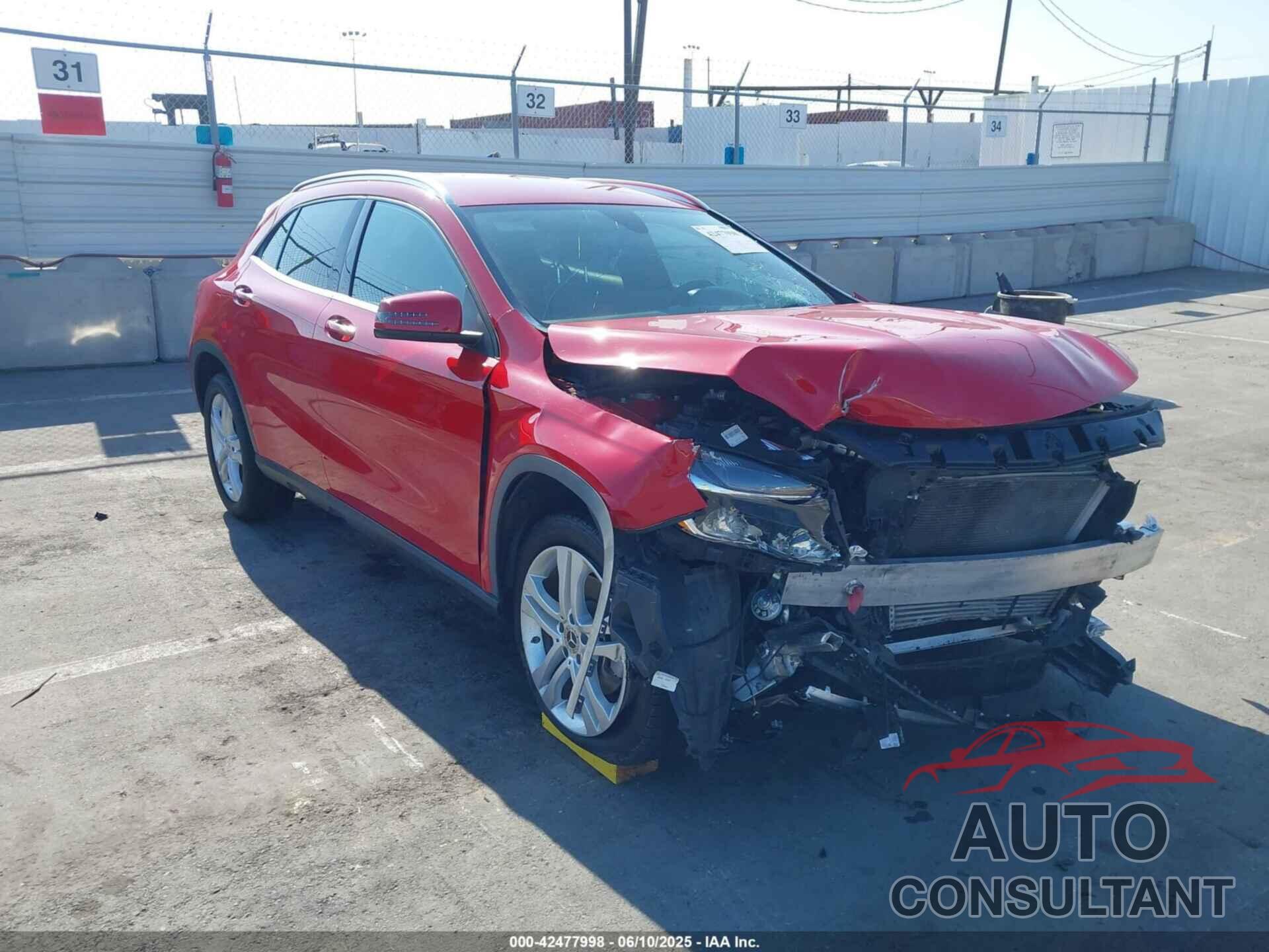 MERCEDES-BENZ GLA 250 2020 - WDCTG4EB2LU027167