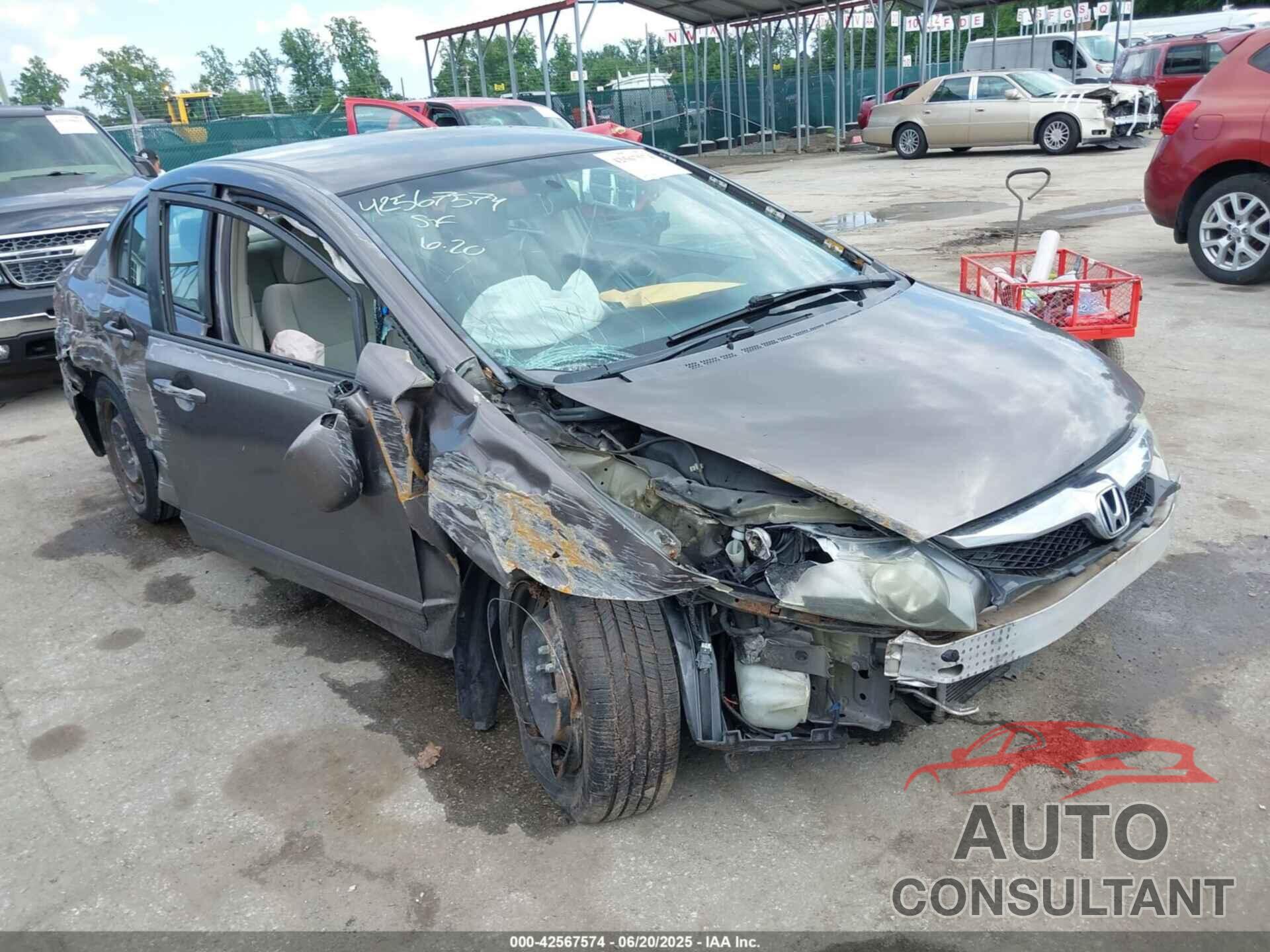 HONDA CIVIC 2010 - 2HGFA1F56AH547059
