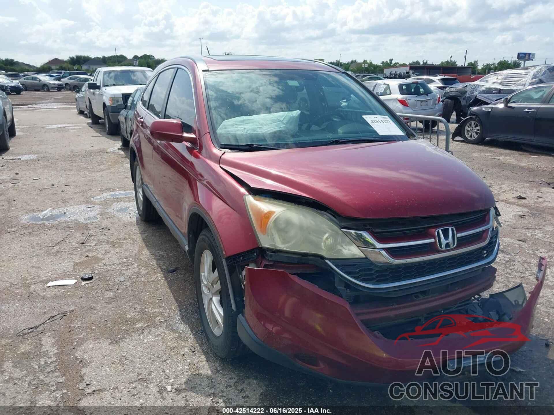 HONDA CR-V 2010 - 5J6RE3H74AL049904