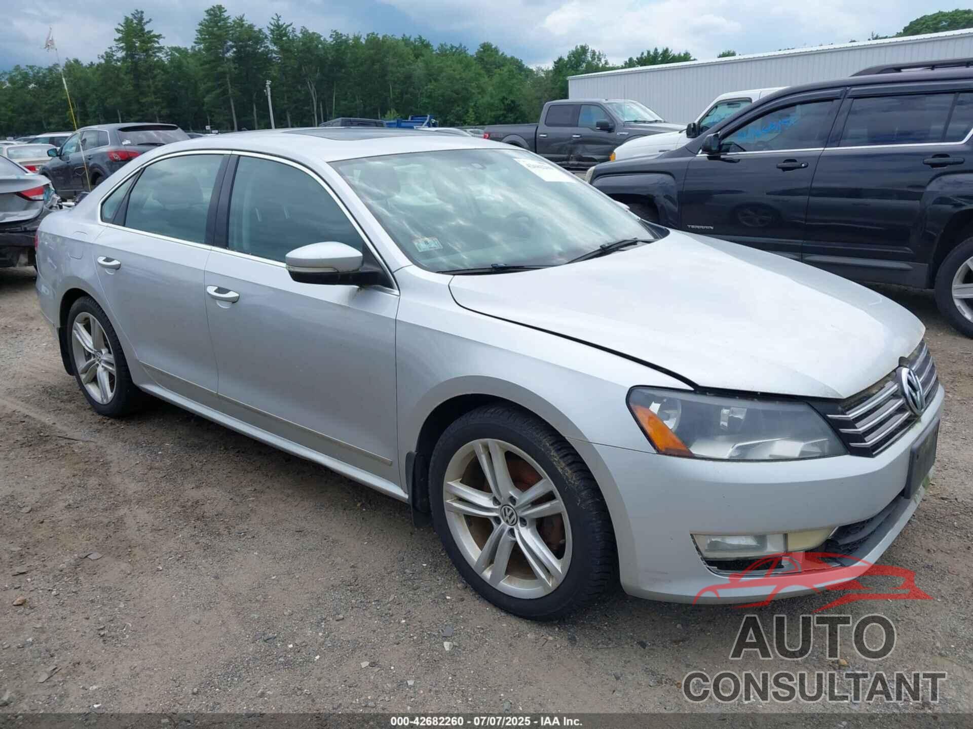 VOLKSWAGEN PASSAT 2015 - 1VWBT7A33FC058884