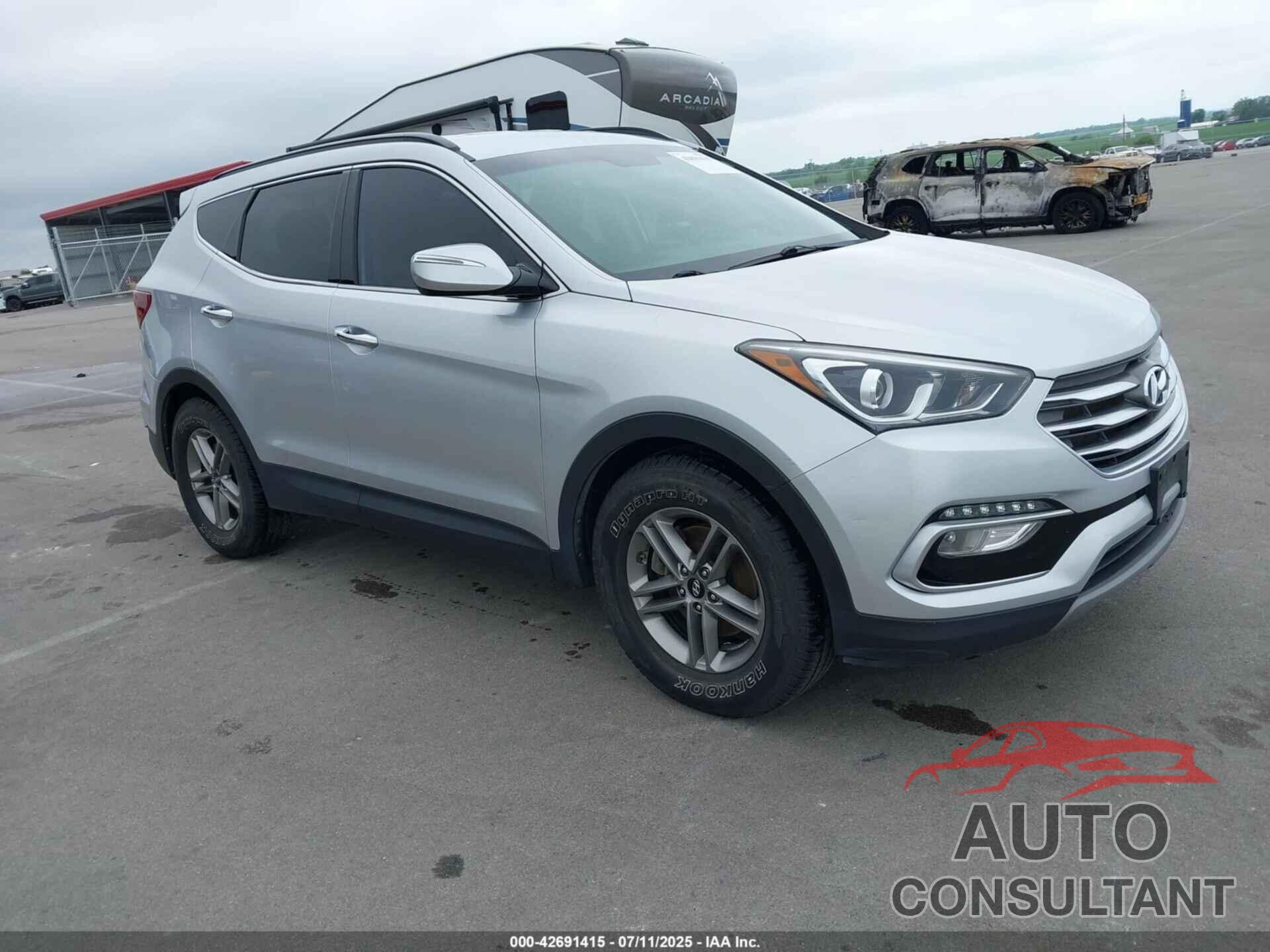 HYUNDAI SANTA FE SPORT 2018 - 5XYZUDLB6JG555515