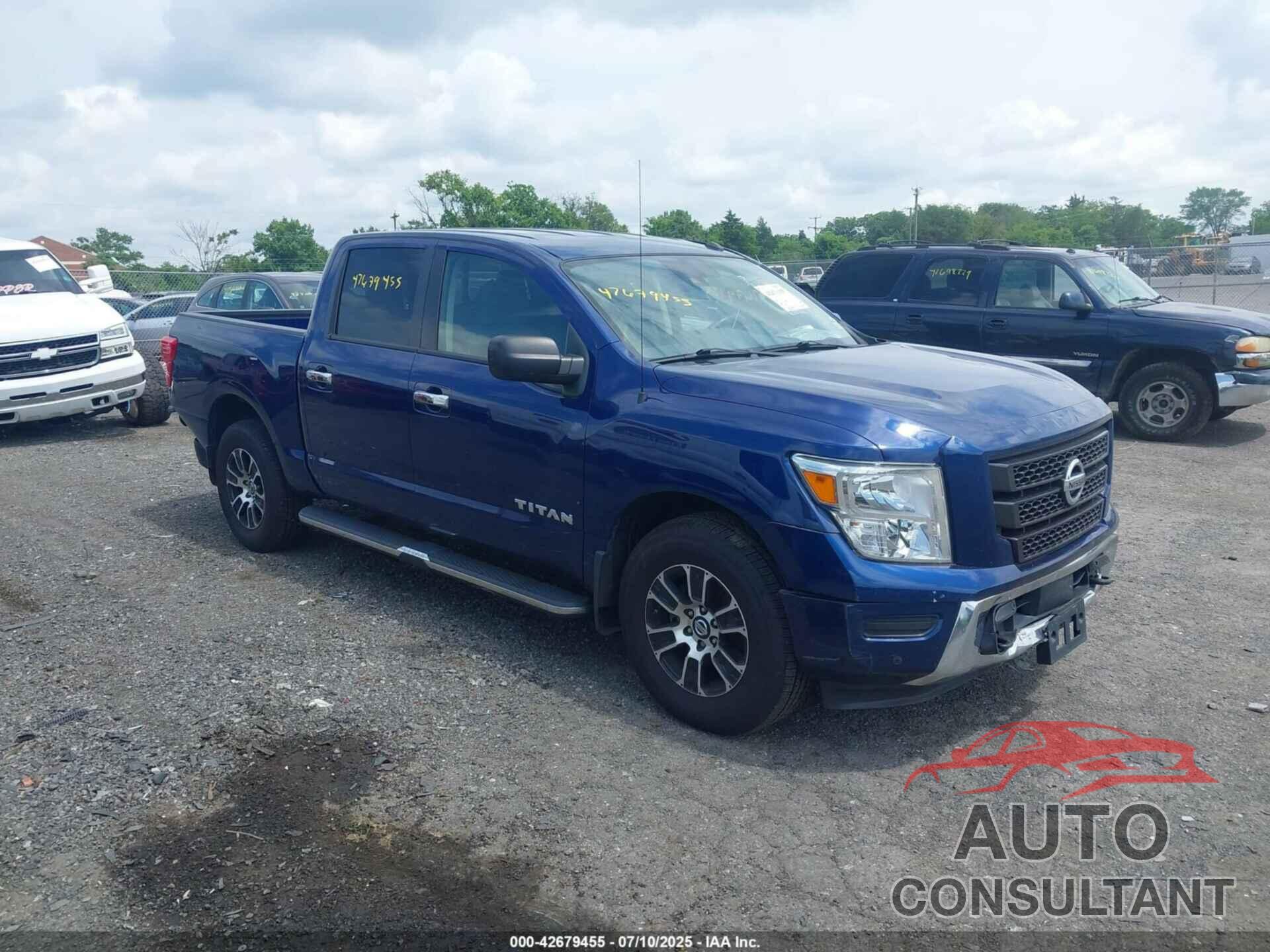 NISSAN TITAN 2021 - 1N6AA1ED4MN524874