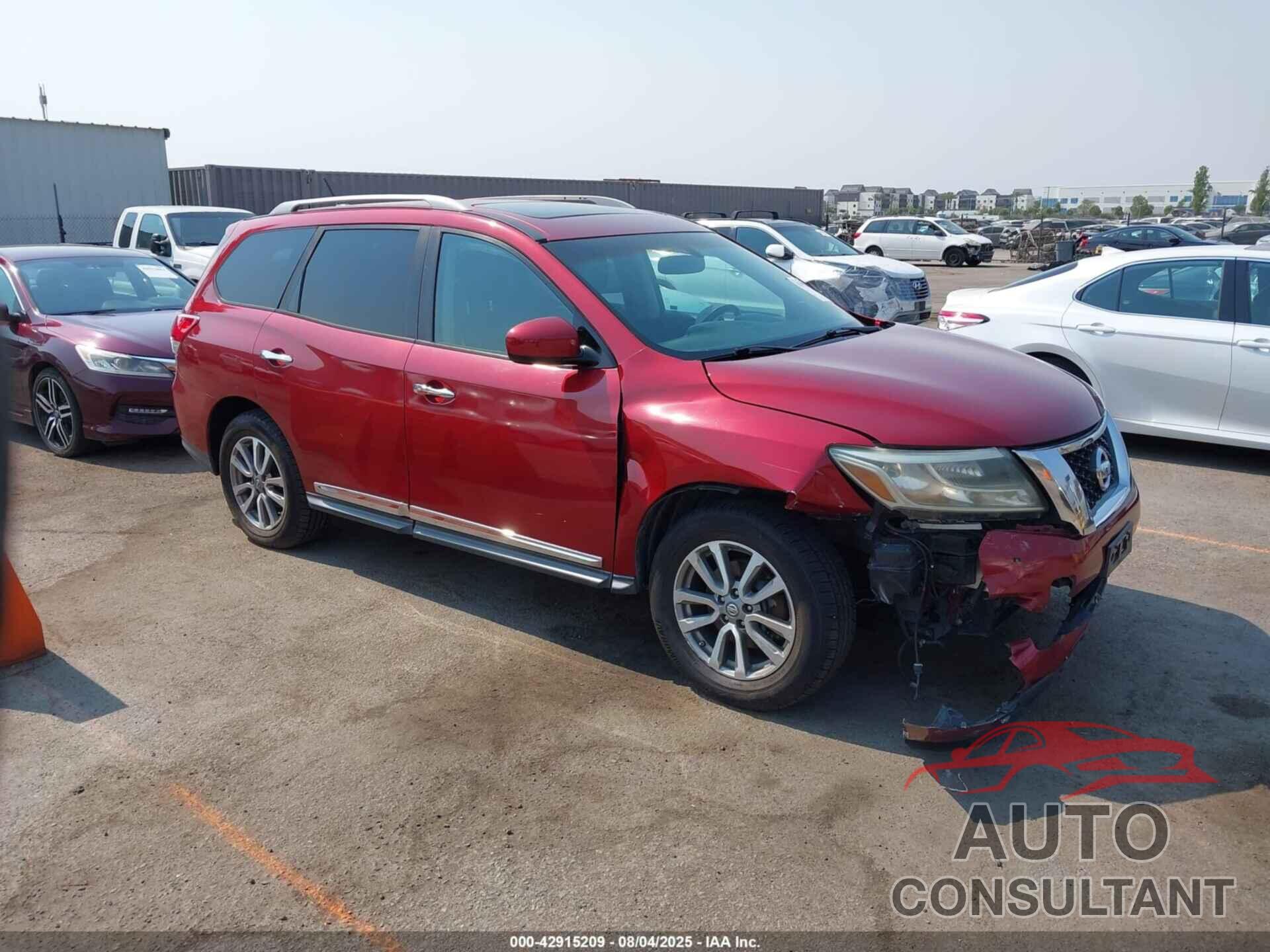 NISSAN PATHFINDER 2013 - 5N1AR2MN2DC609151