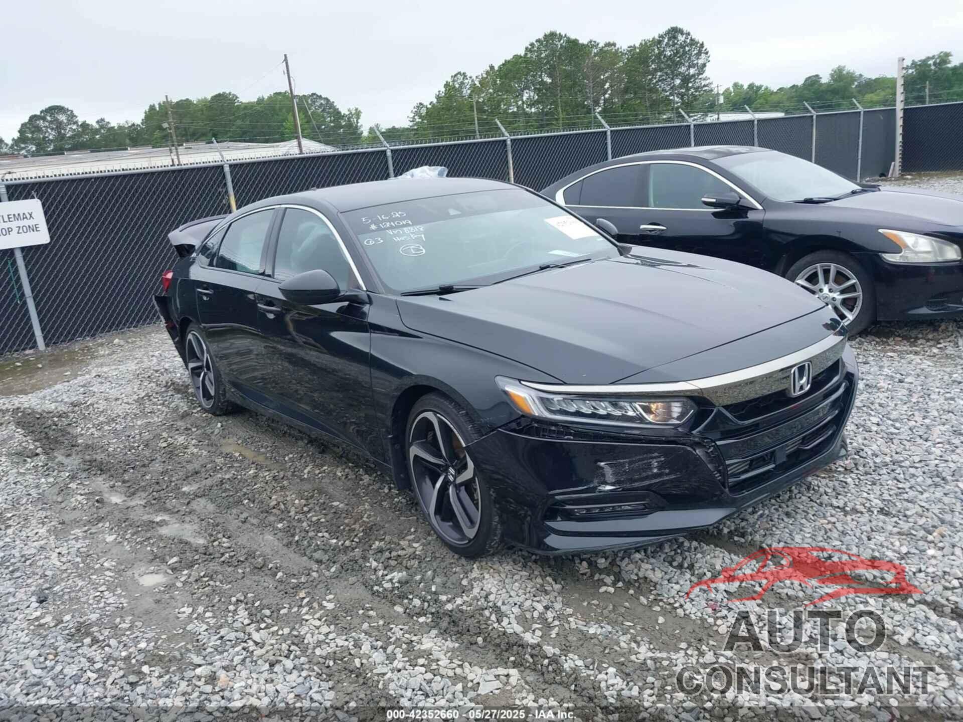 HONDA ACCORD 2018 - 1HGCV1F36JA148818