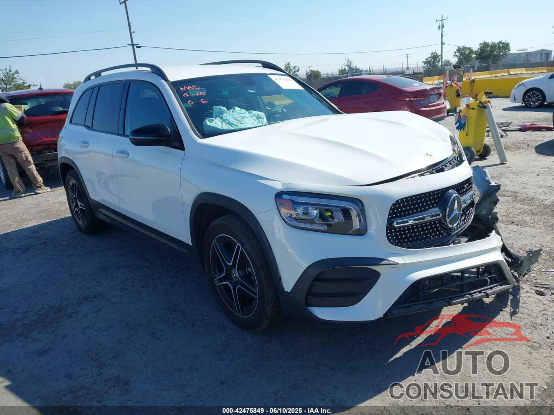 MERCEDES-BENZ GLB 250 2022 - W1N4M4HB5NW242332