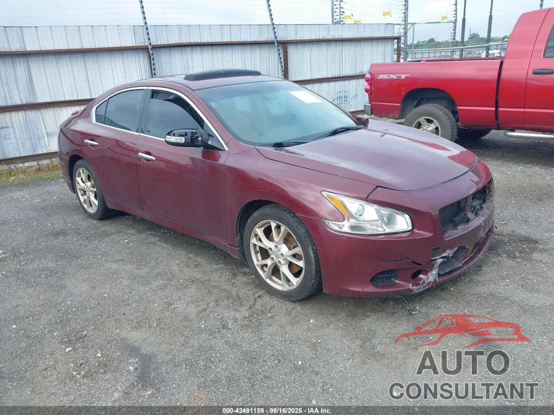 NISSAN MAXIMA 2013 - 1N4AA5APXDC846592