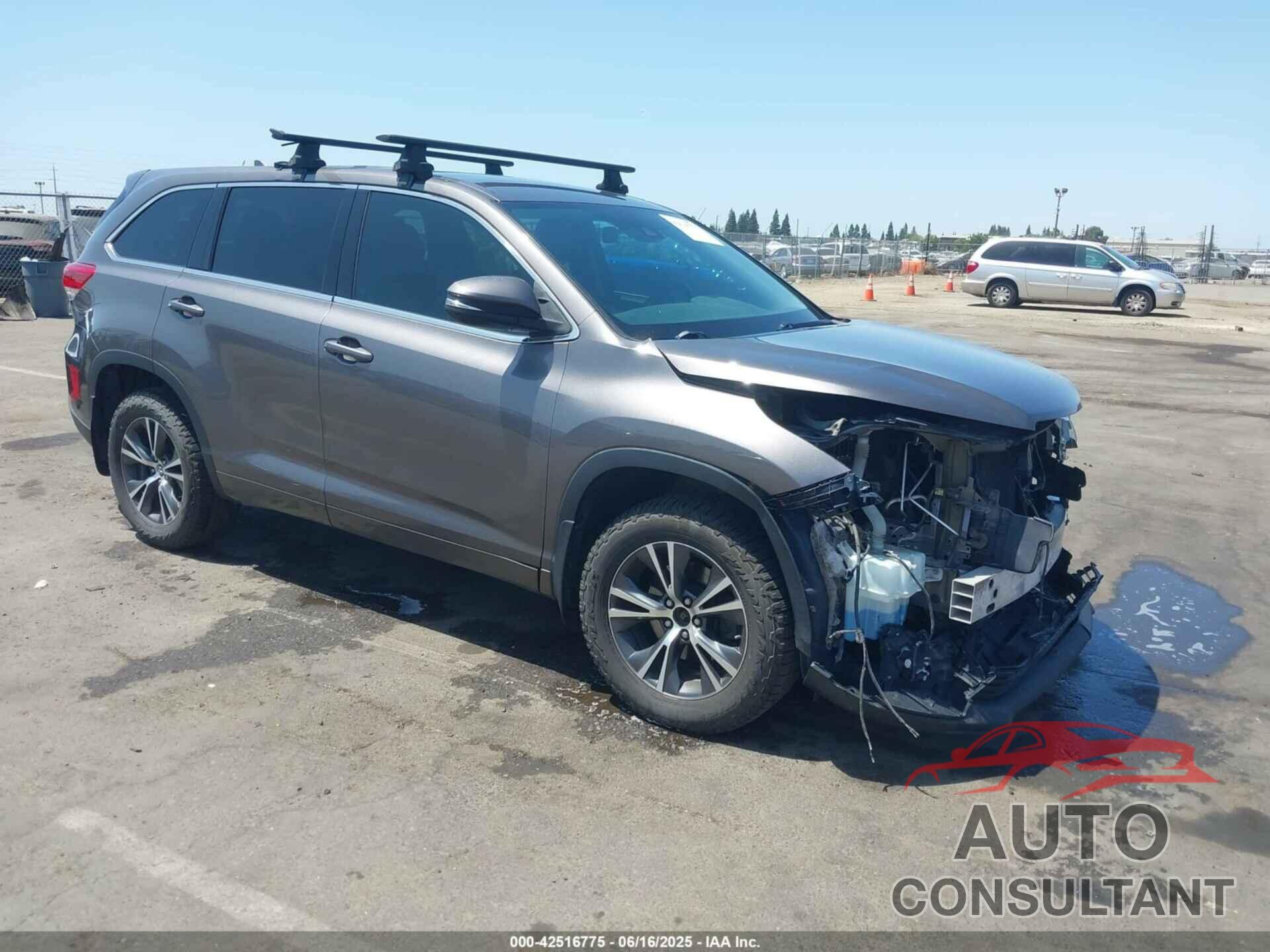 TOYOTA HIGHLANDER 2017 - 5TDBZRFH2HS388048