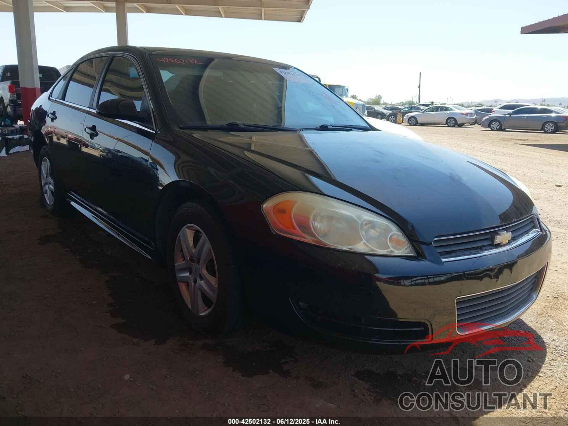 CHEVROLET IMPALA 2010 - 2G1WA5EK2A1158076