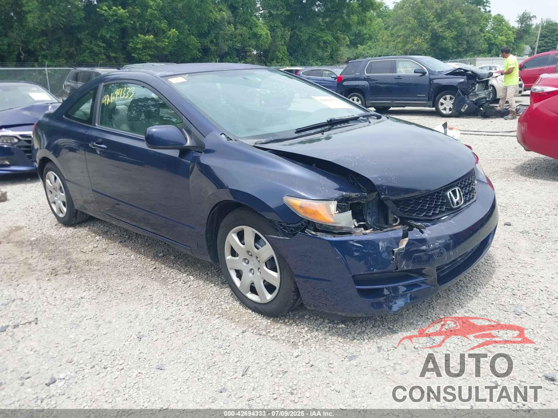 HONDA CIVIC 2011 - 2HGFG1B63BH501879
