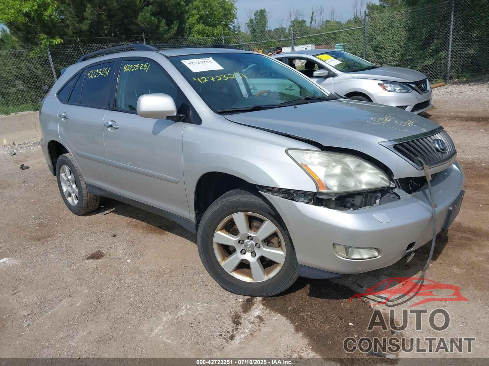 LEXUS RX 350 2009 - 2T2HK31U39C096947
