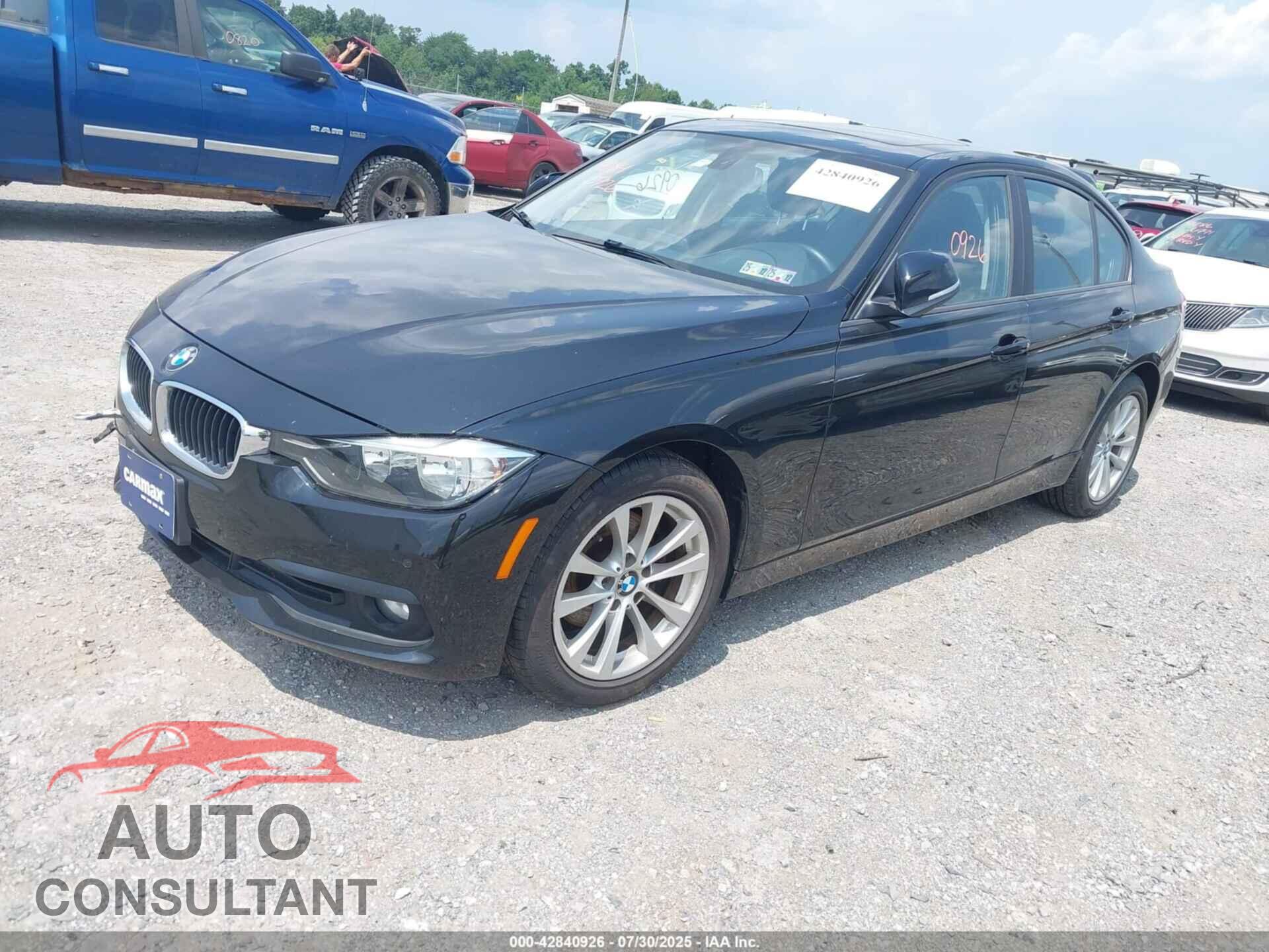 BMW 320I 2016 - WBA8E5G55GNU20057