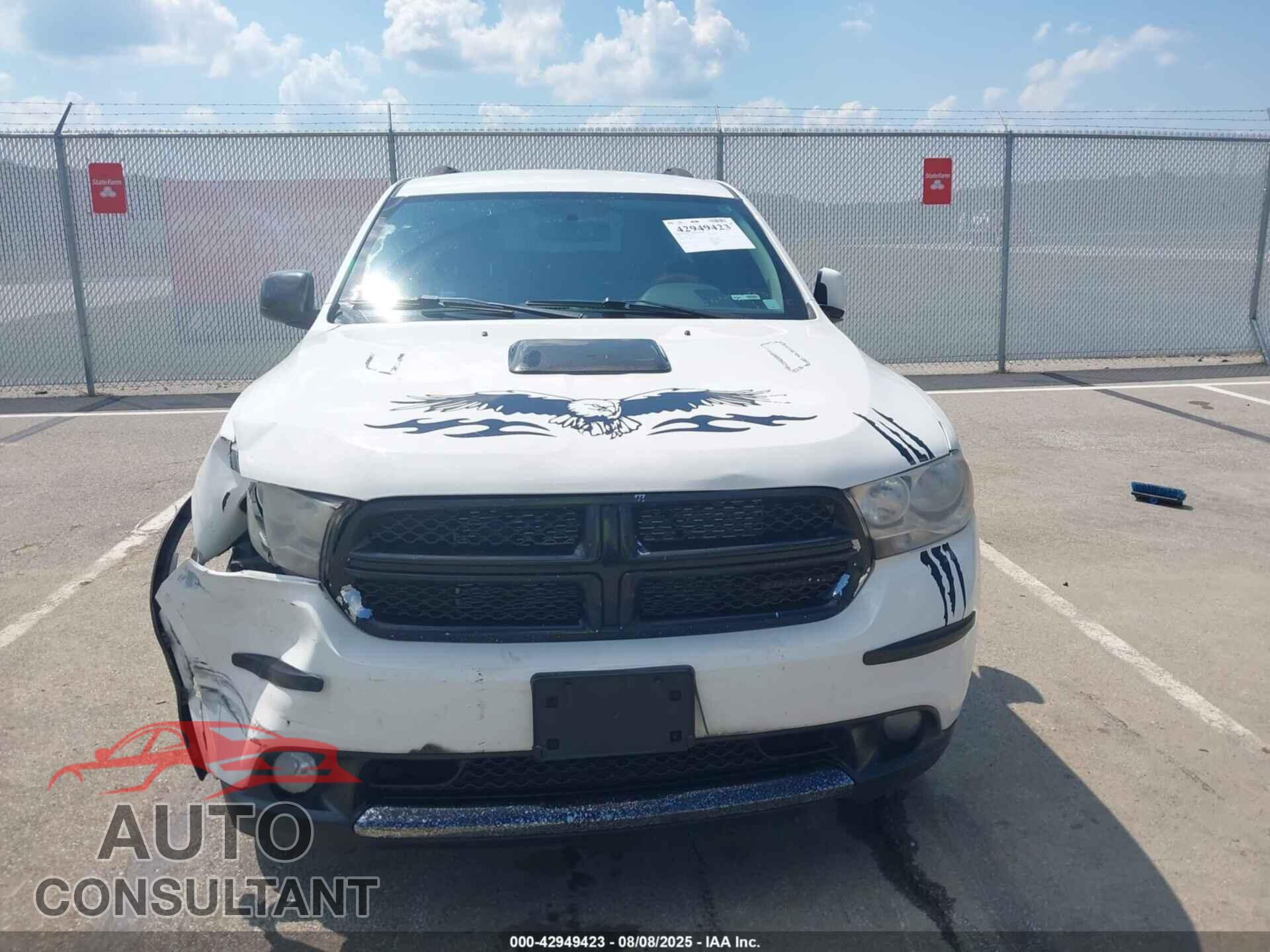 DODGE DURANGO 2011 - 1D4RE2GG4BC707579