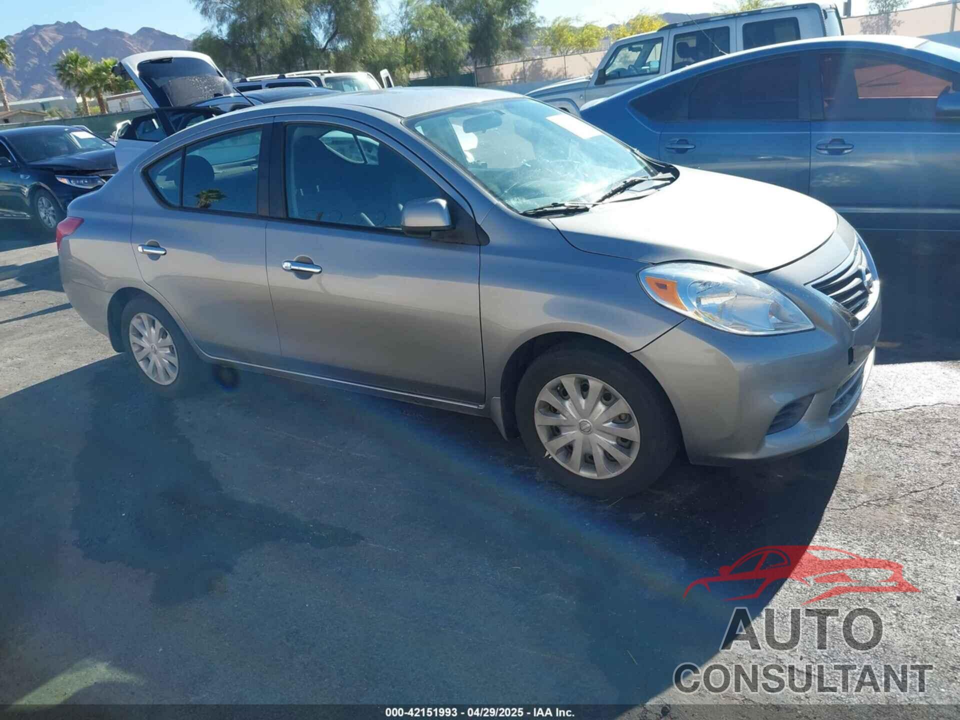 NISSAN VERSA 2012 - 3N1CN7AP0CL921230