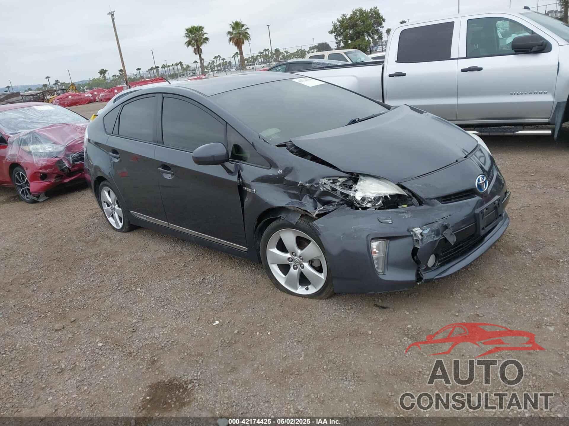 TOYOTA PRIUS 2012 - JTDKN3DU4C1530205