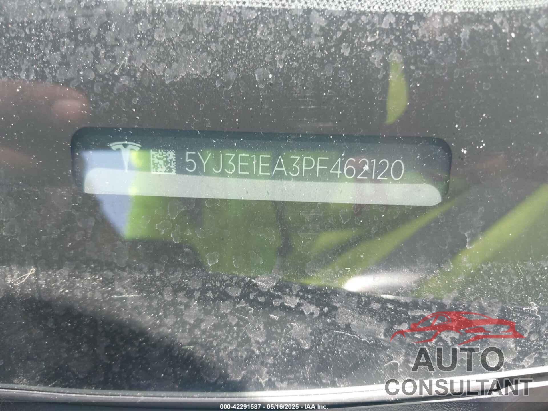 TESLA MODEL 3 2023 - 5YJ3E1EA3PF462120