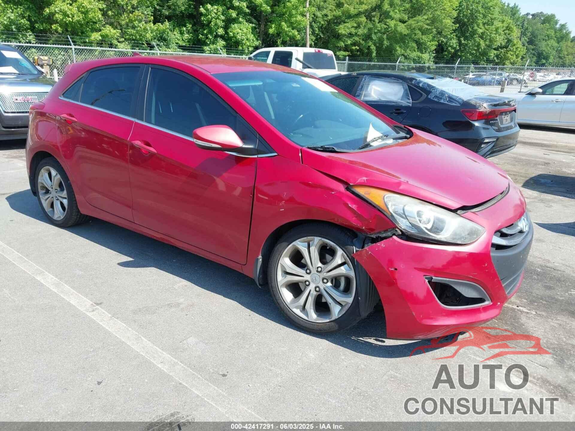 HYUNDAI ELANTRA GT 2014 - KMHD35LH9EU164575