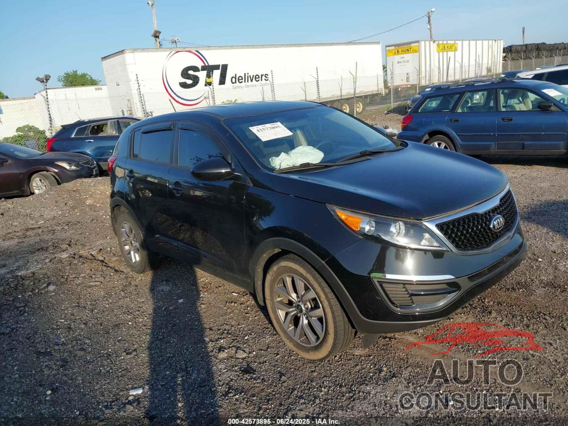 KIA SPORTAGE 2016 - KNDPB3AC9G7817374