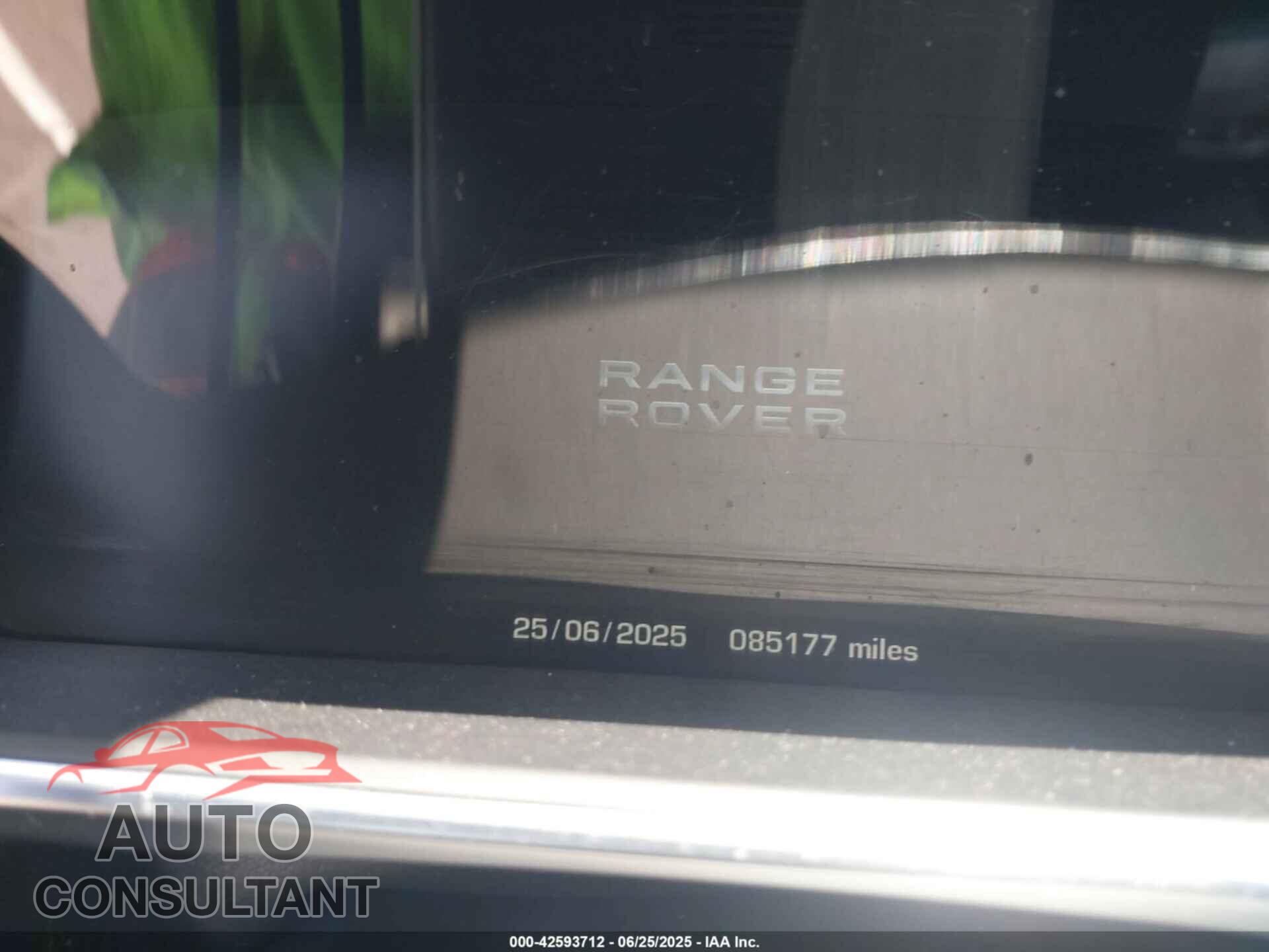 LAND ROVER RANGE ROVER 2013 - SALGS2DF1DA118926