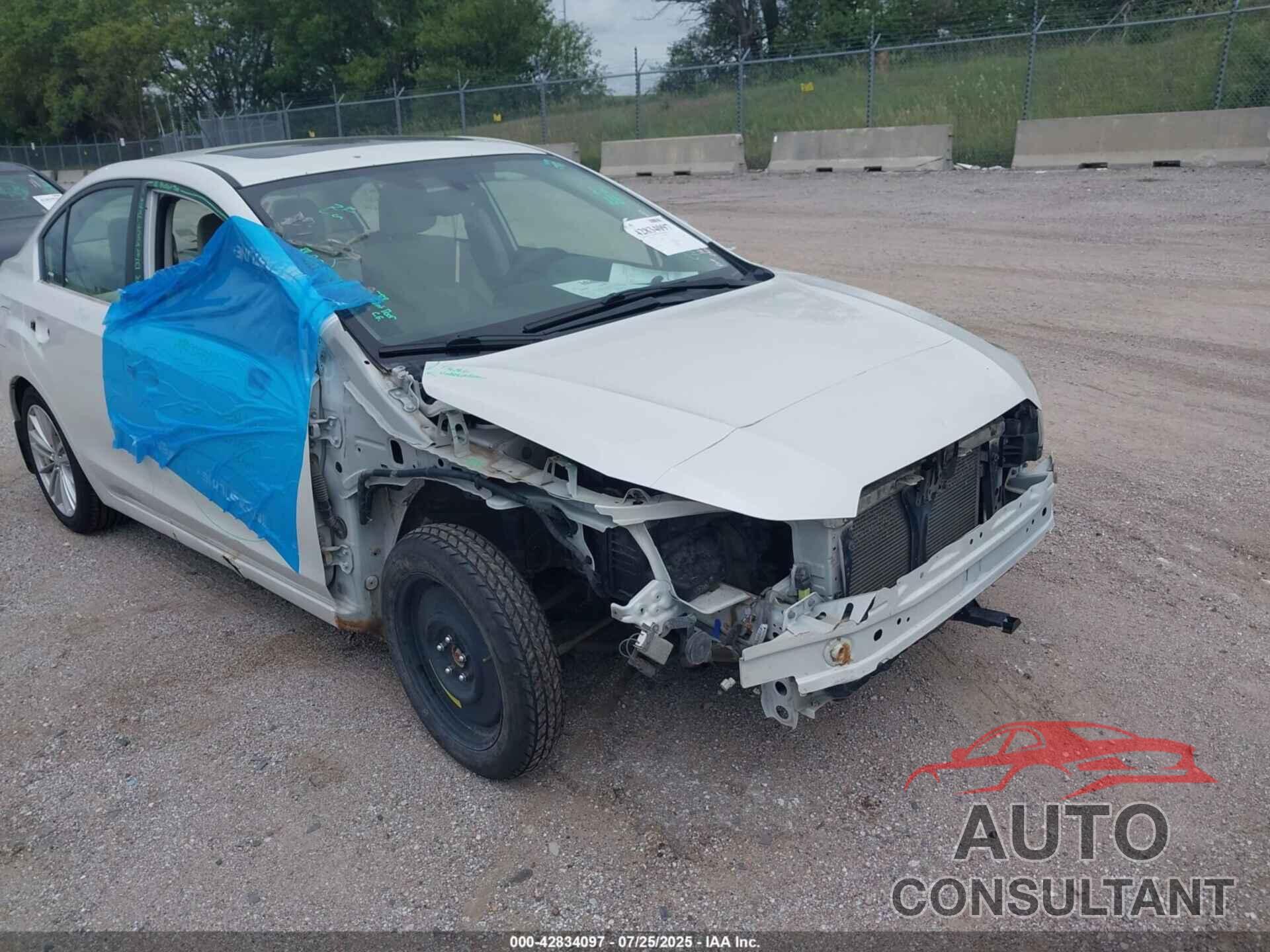 SUBARU IMPREZA 2012 - JF1GJAD67CG014219