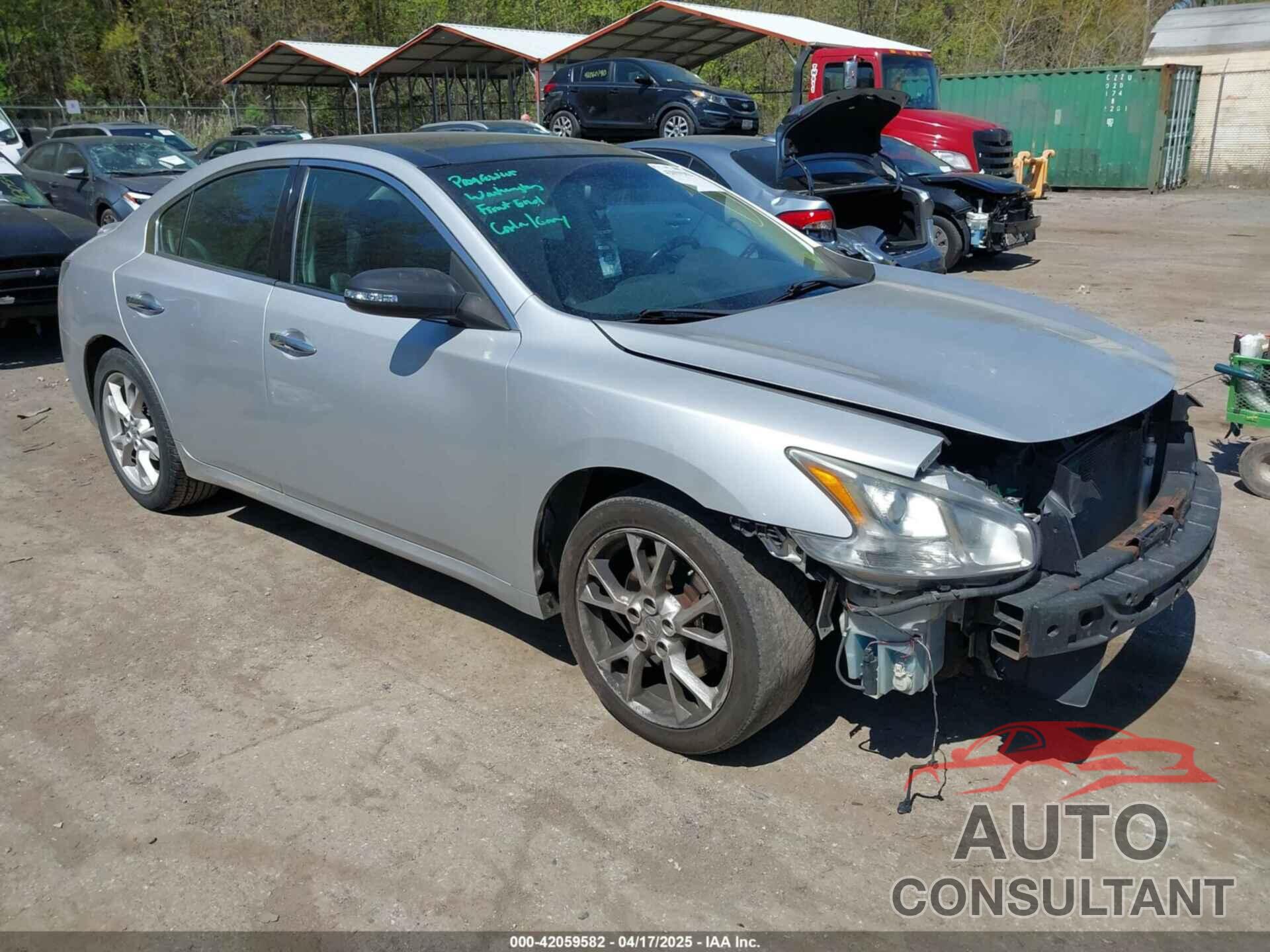 NISSAN MAXIMA 2012 - 1N4AA5APXCC835171