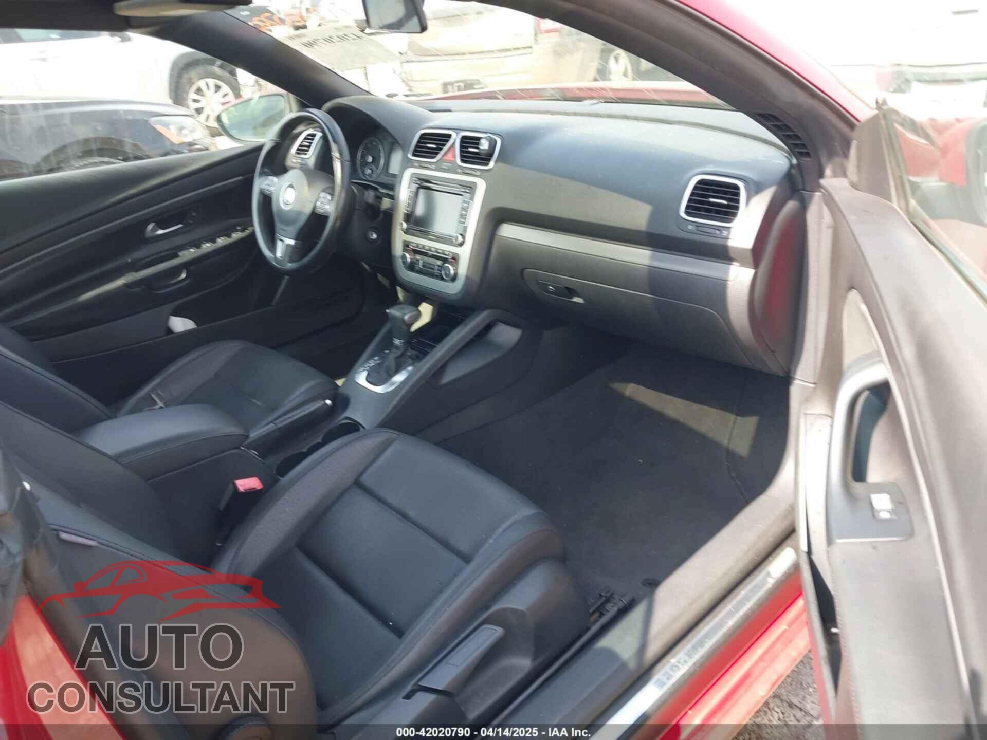 VOLKSWAGEN EOS 2010 - WVWBA7AH4AV020159