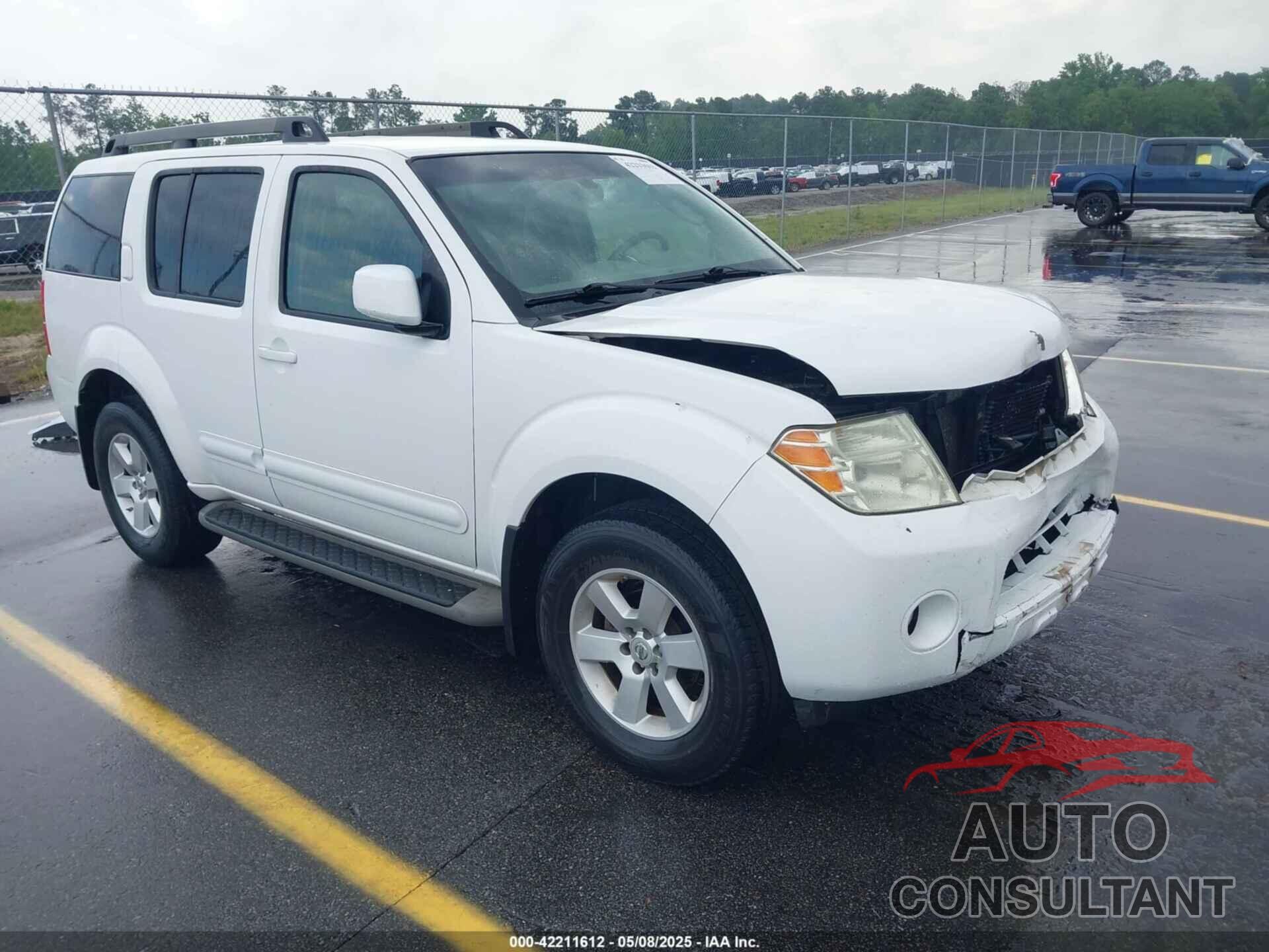 NISSAN PATHFINDER 2011 - 5N1AR1NB9BC621776