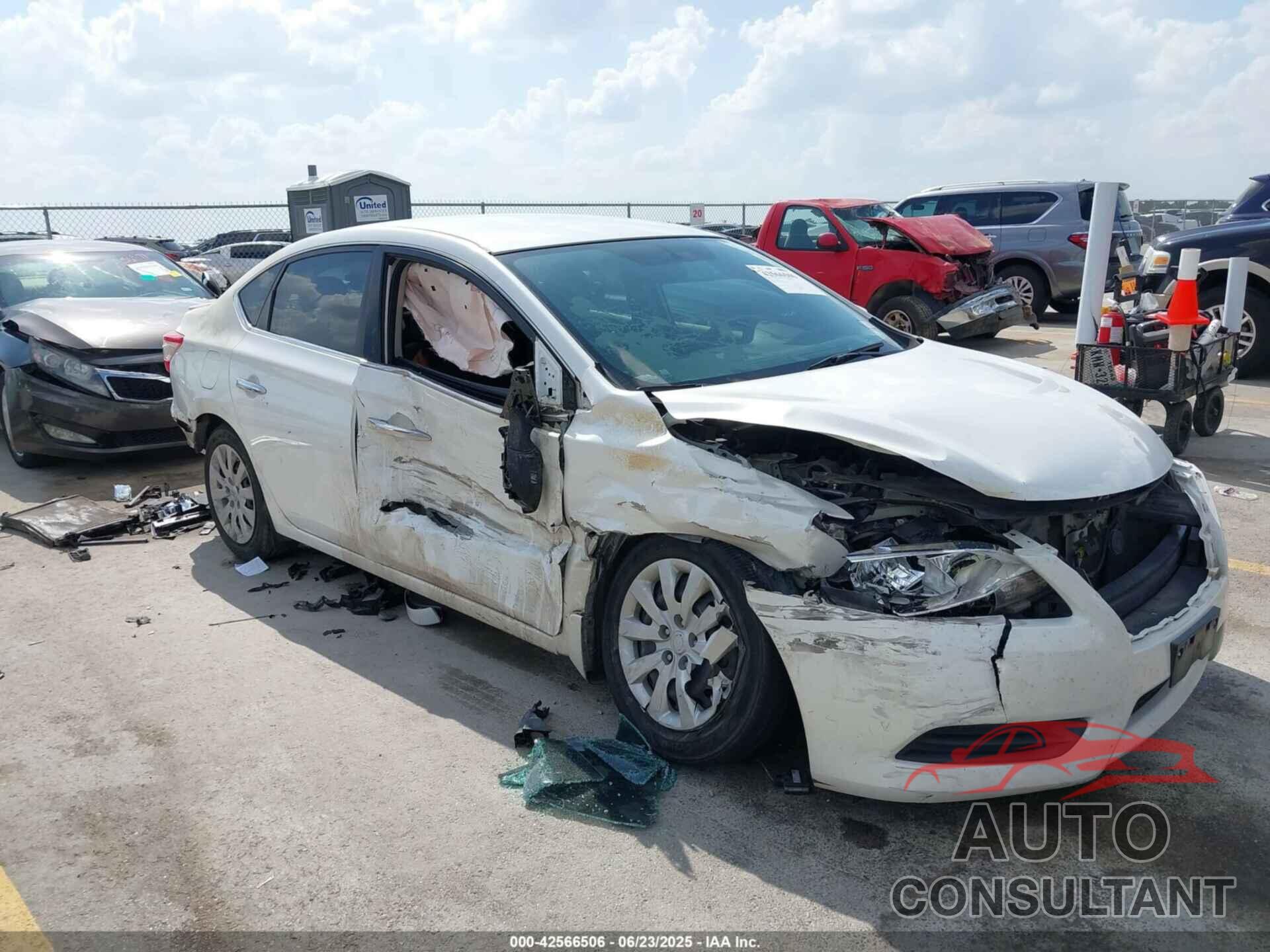NISSAN SENTRA 2013 - 3N1AB7AP3DL676666