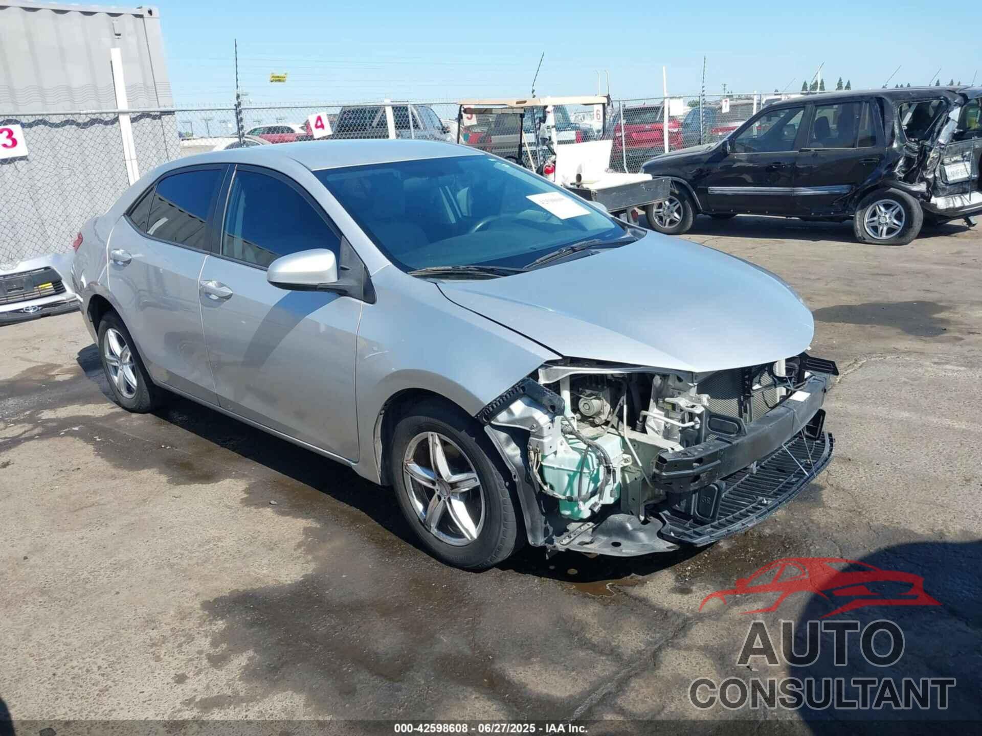 TOYOTA COROLLA 2016 - 5YFBURHE0GP486987