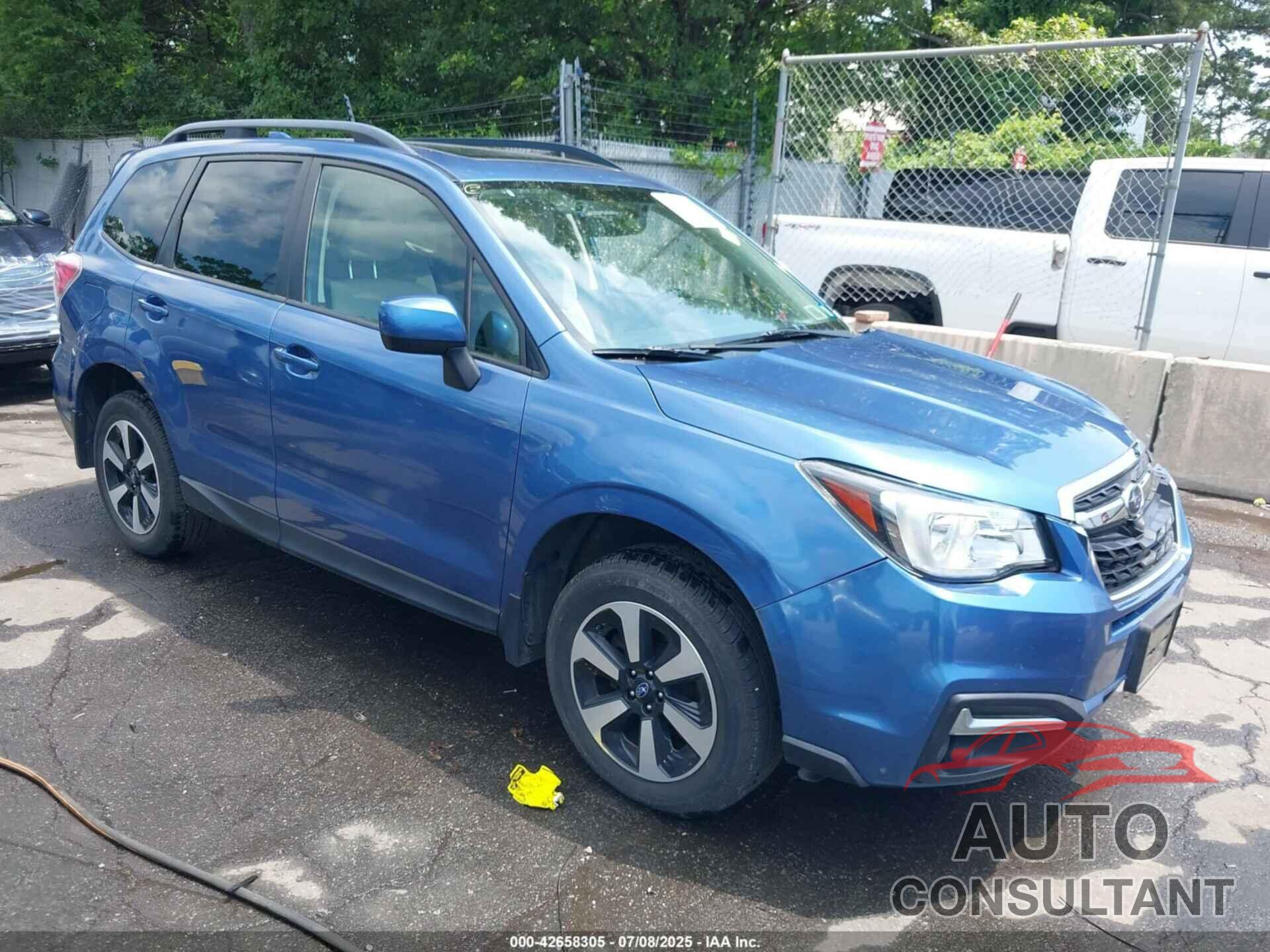 SUBARU FORESTER 2018 - JF2SJAGC7JH461308