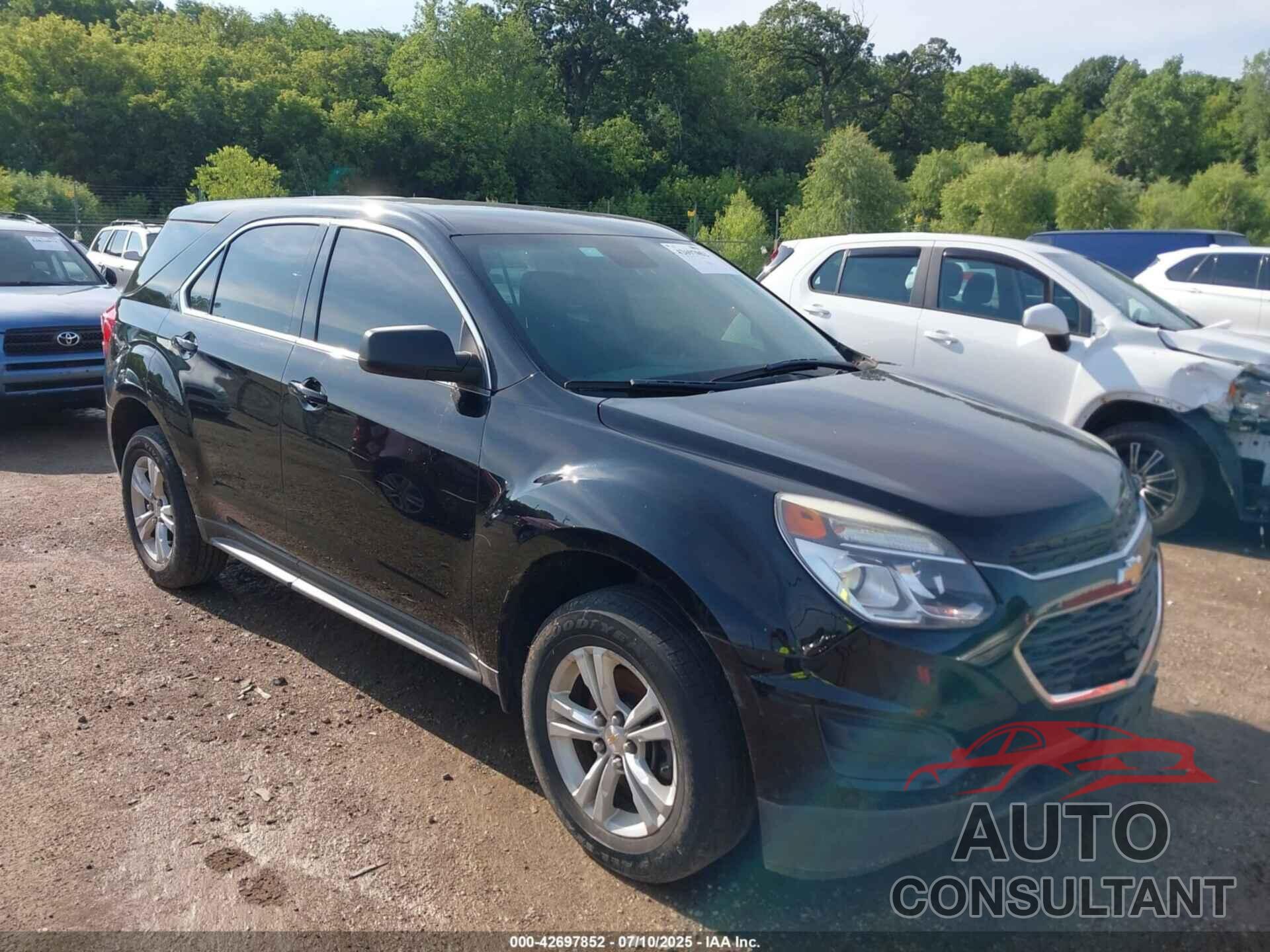 CHEVROLET EQUINOX 2017 - 2GNALBEK9H1525454