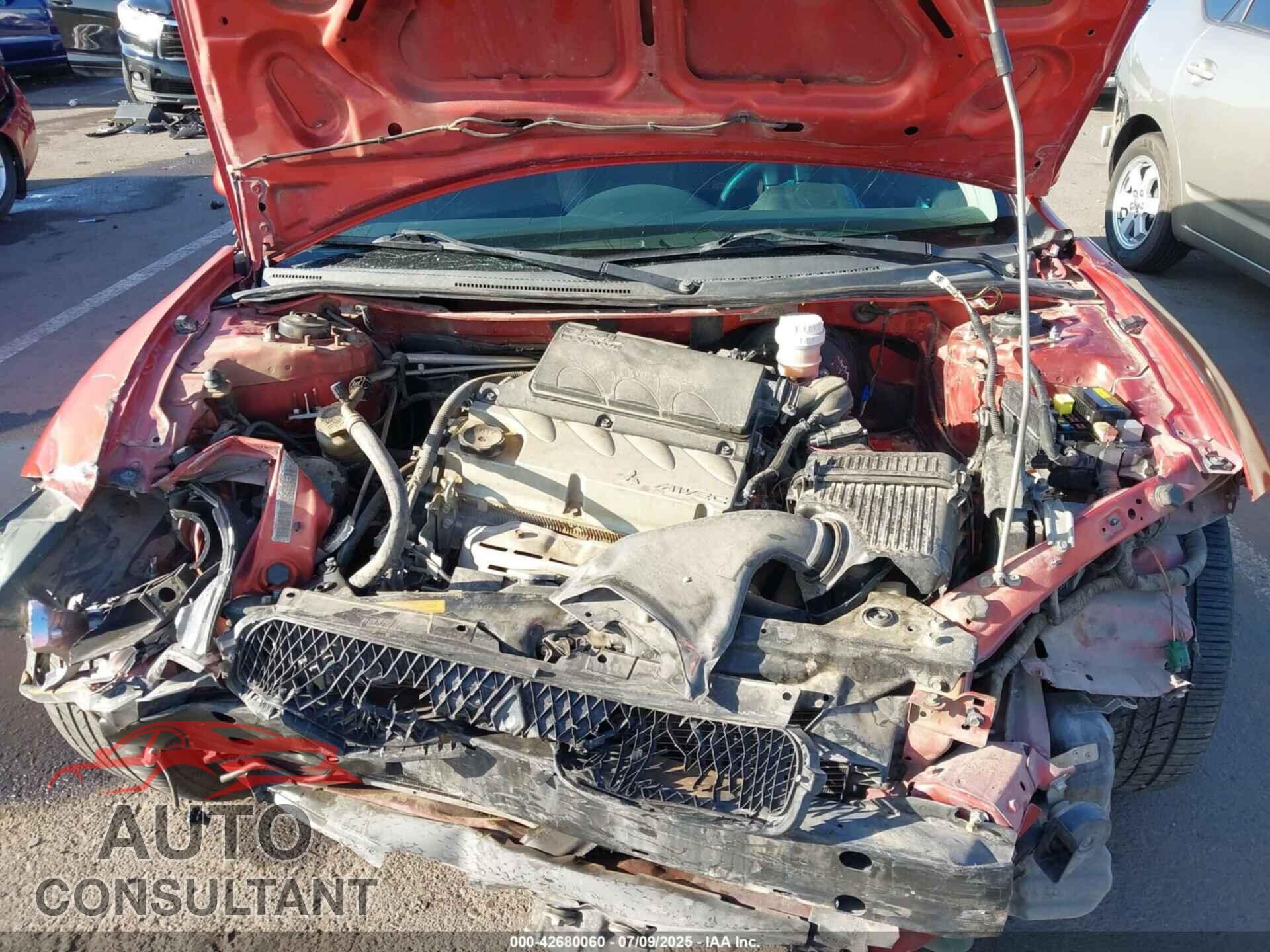 MITSUBISHI ECLIPSE 2009 - 4A3AK24F29E038674